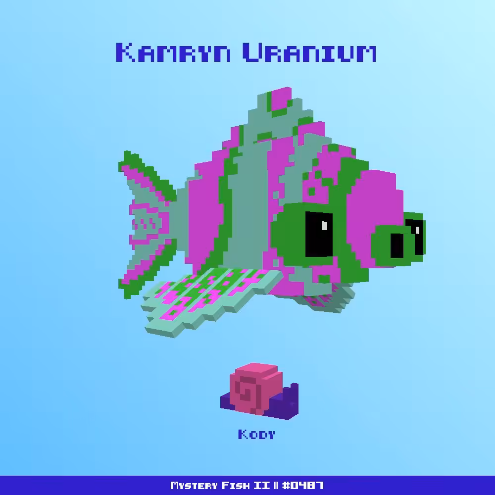 Kamryn Uranium :: Mystery Fish 0487/1000 
