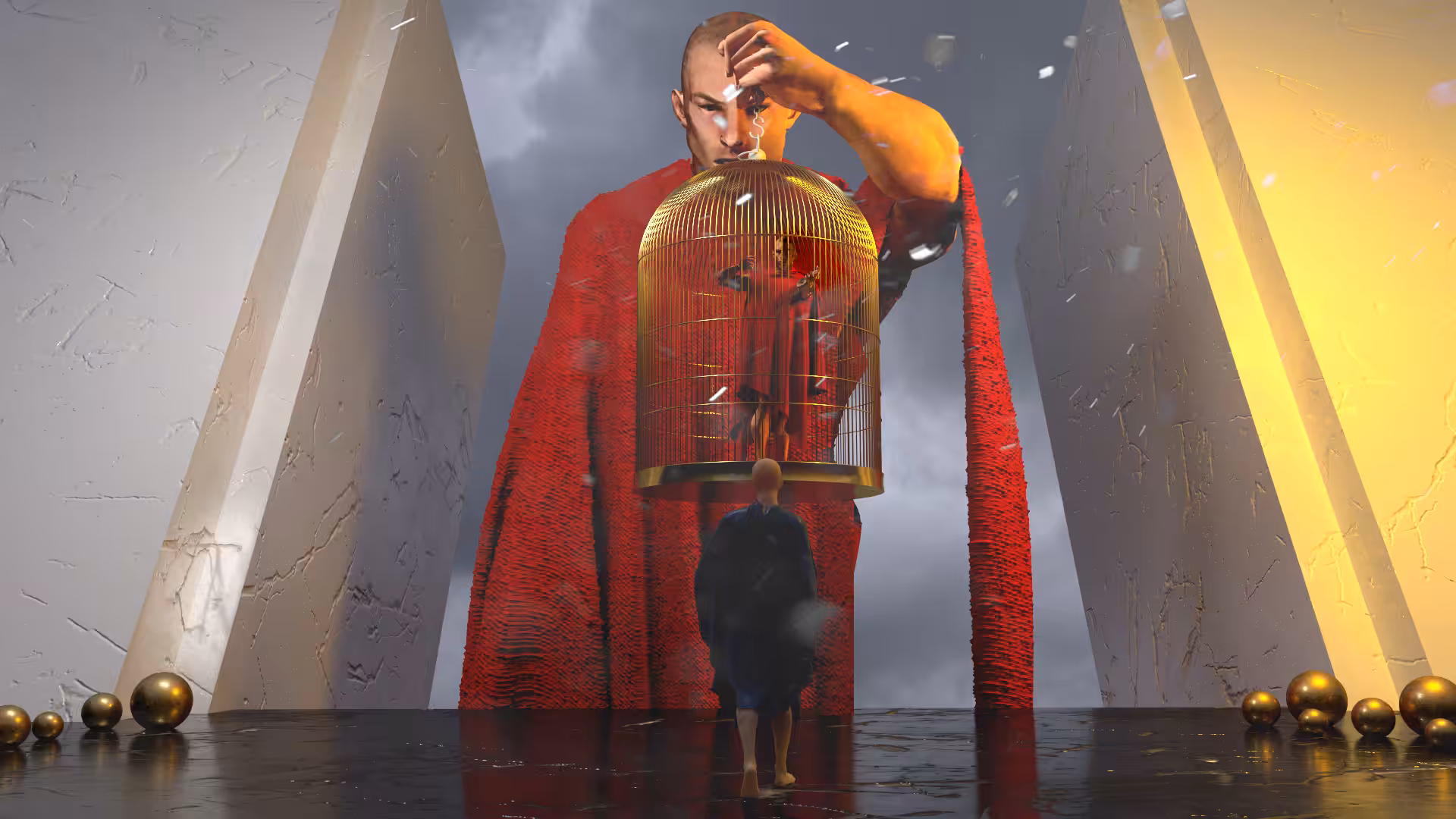 Caged