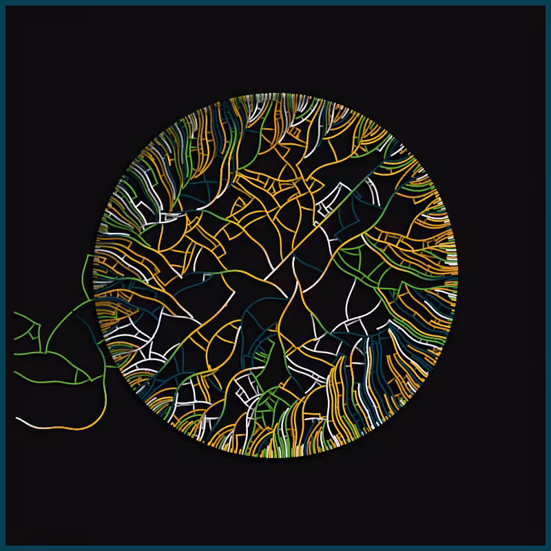 A plateful of noodles #200