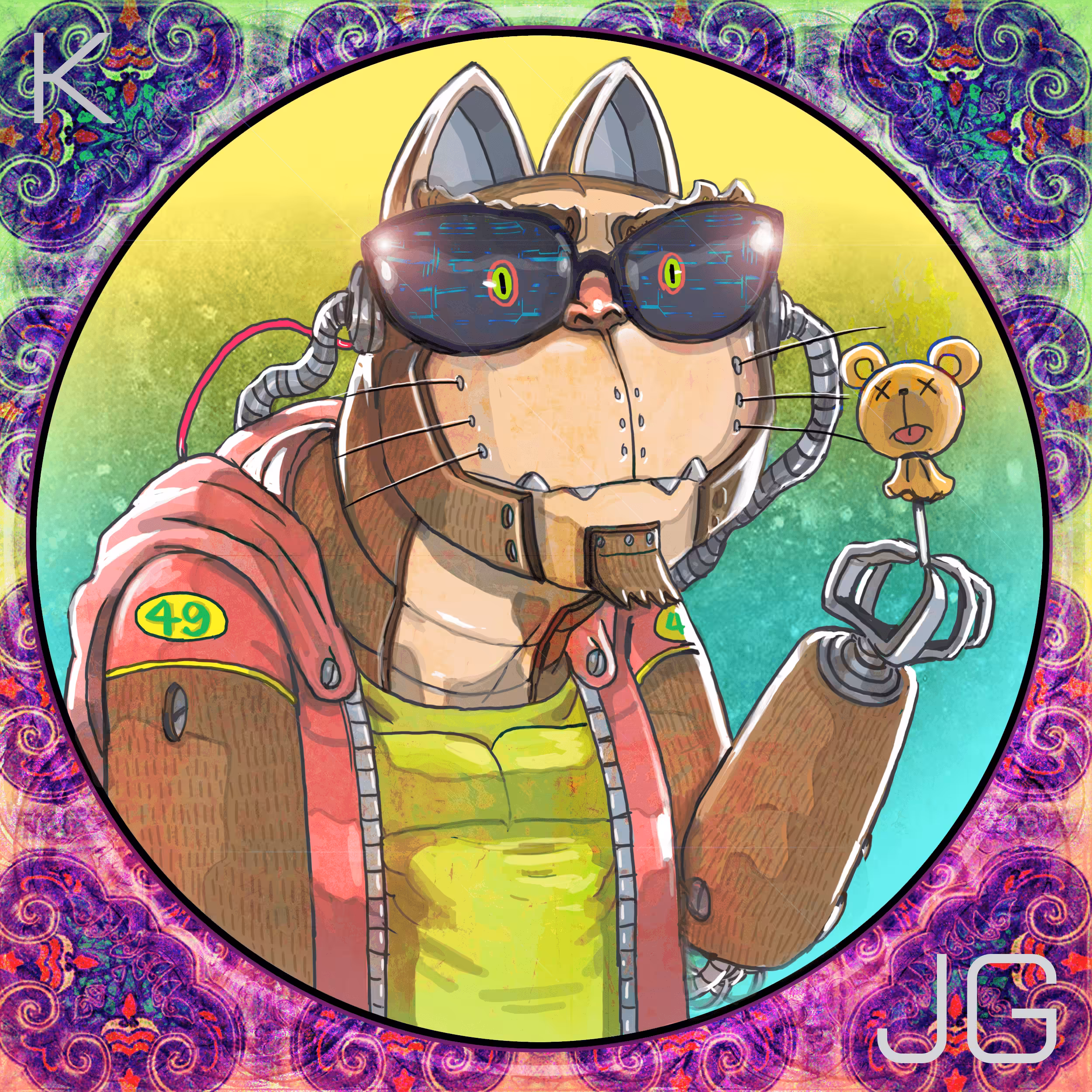 Kong Bot Coins No.49:Kitty Kong