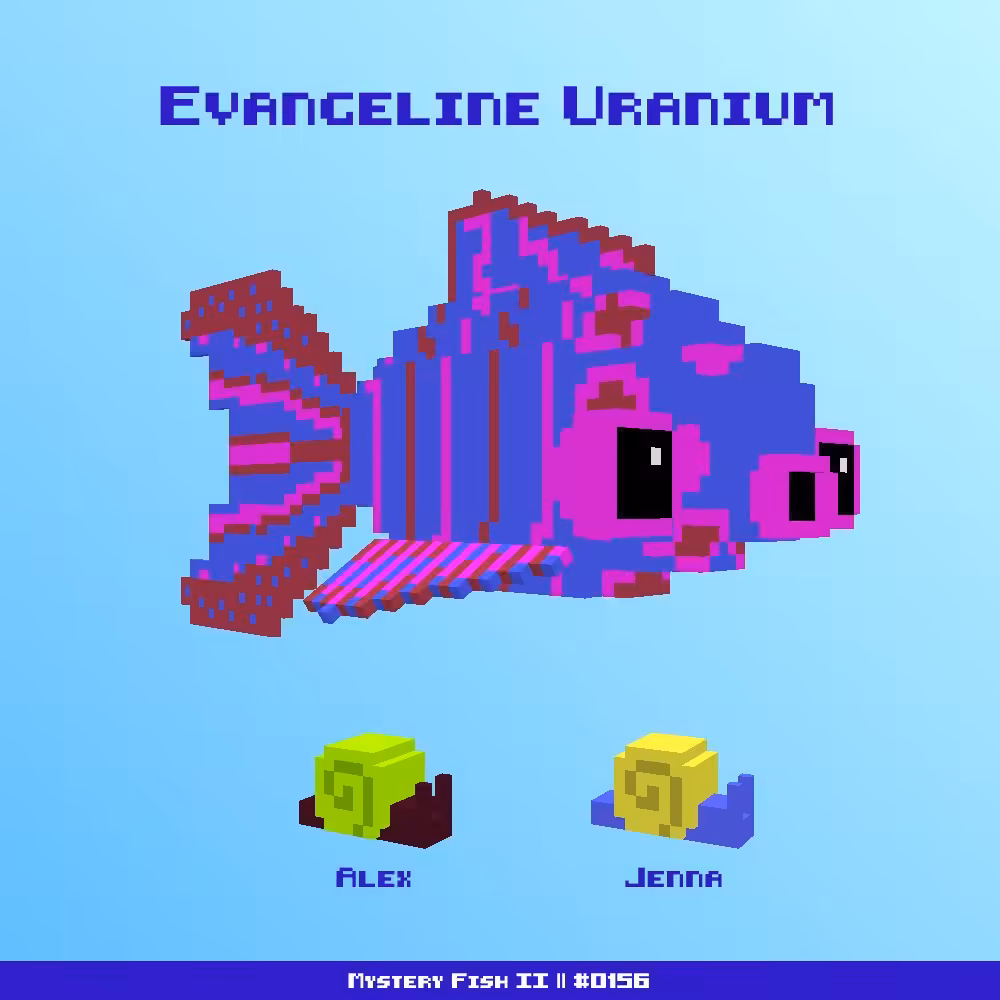 Evangeline Uranium :: Mystery Fish 0156/1000