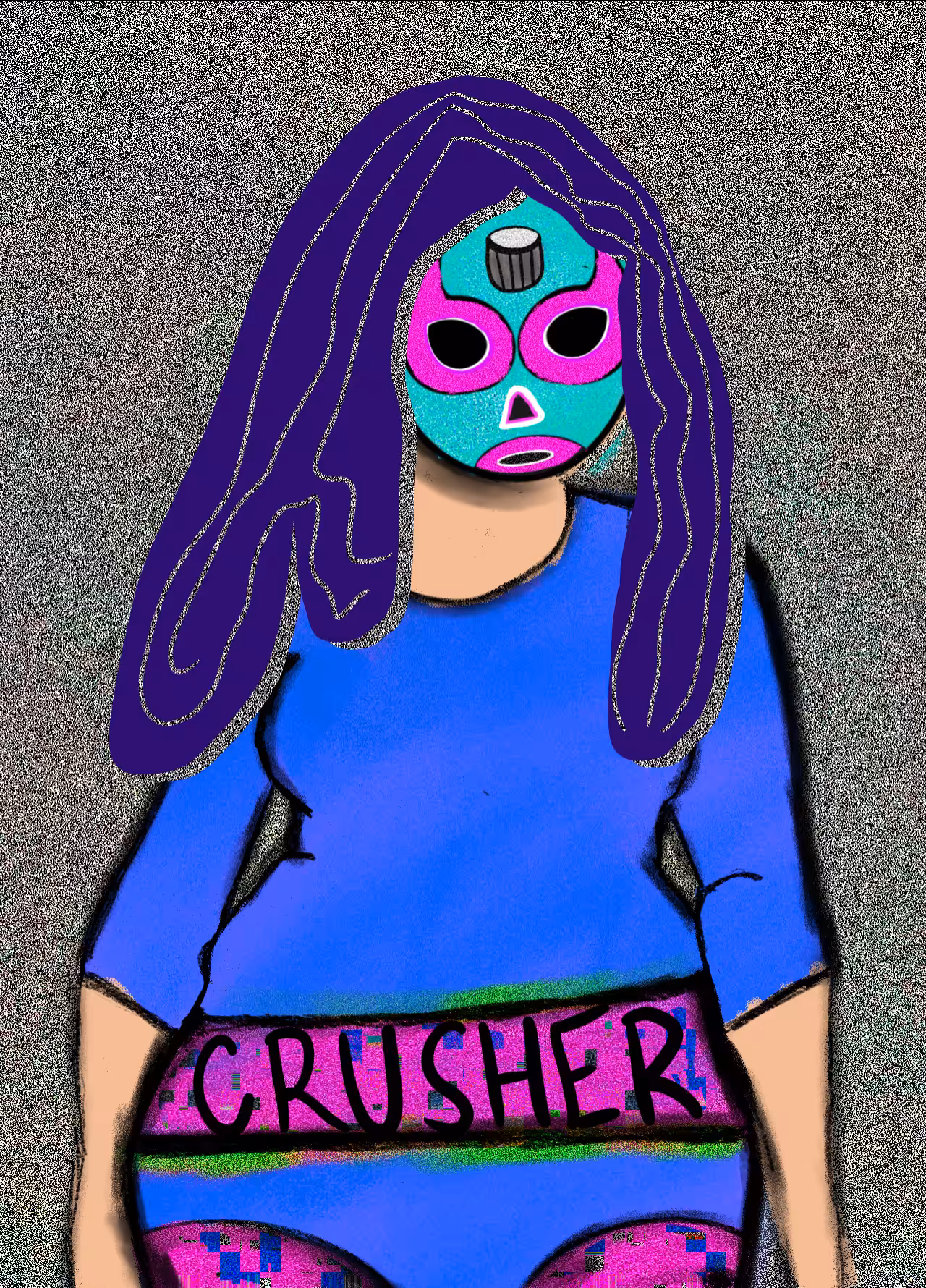 NFT luchadora #102