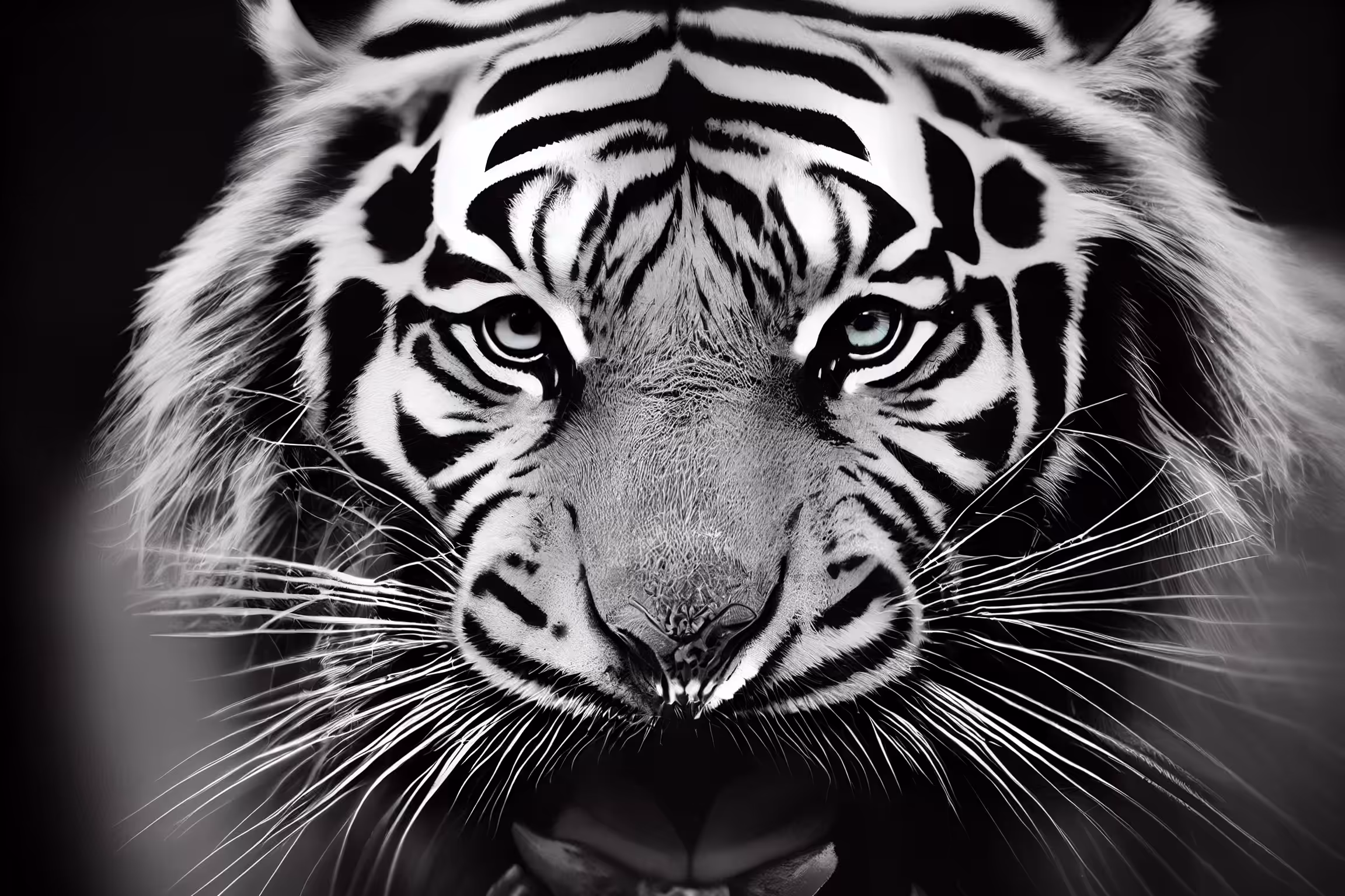 japan Art: White Tiger