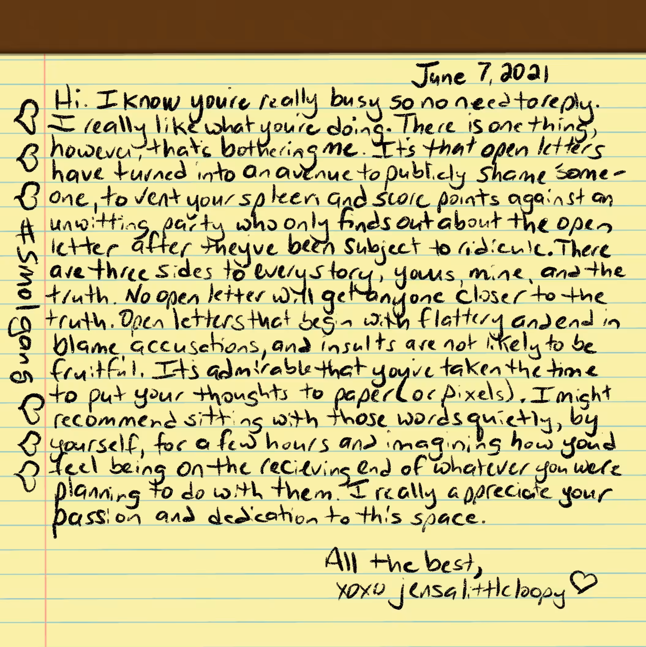 Letters to the metavoid 0004
