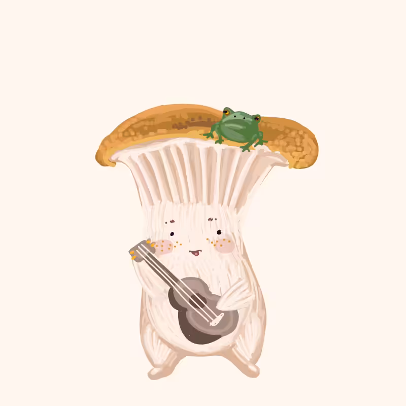Cute Mushrooms Forest Guys #80