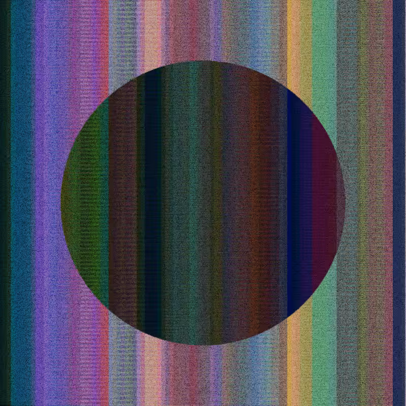 Columns & circle #18