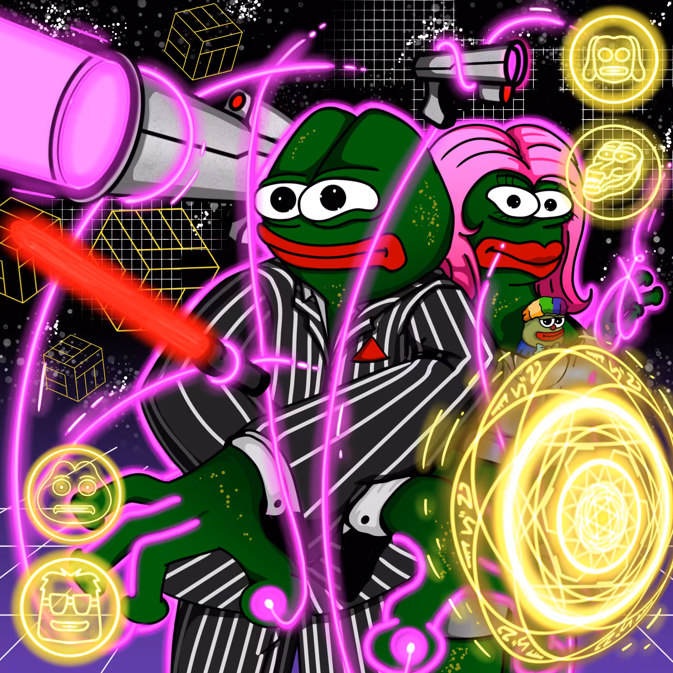 crazy pepe be rich