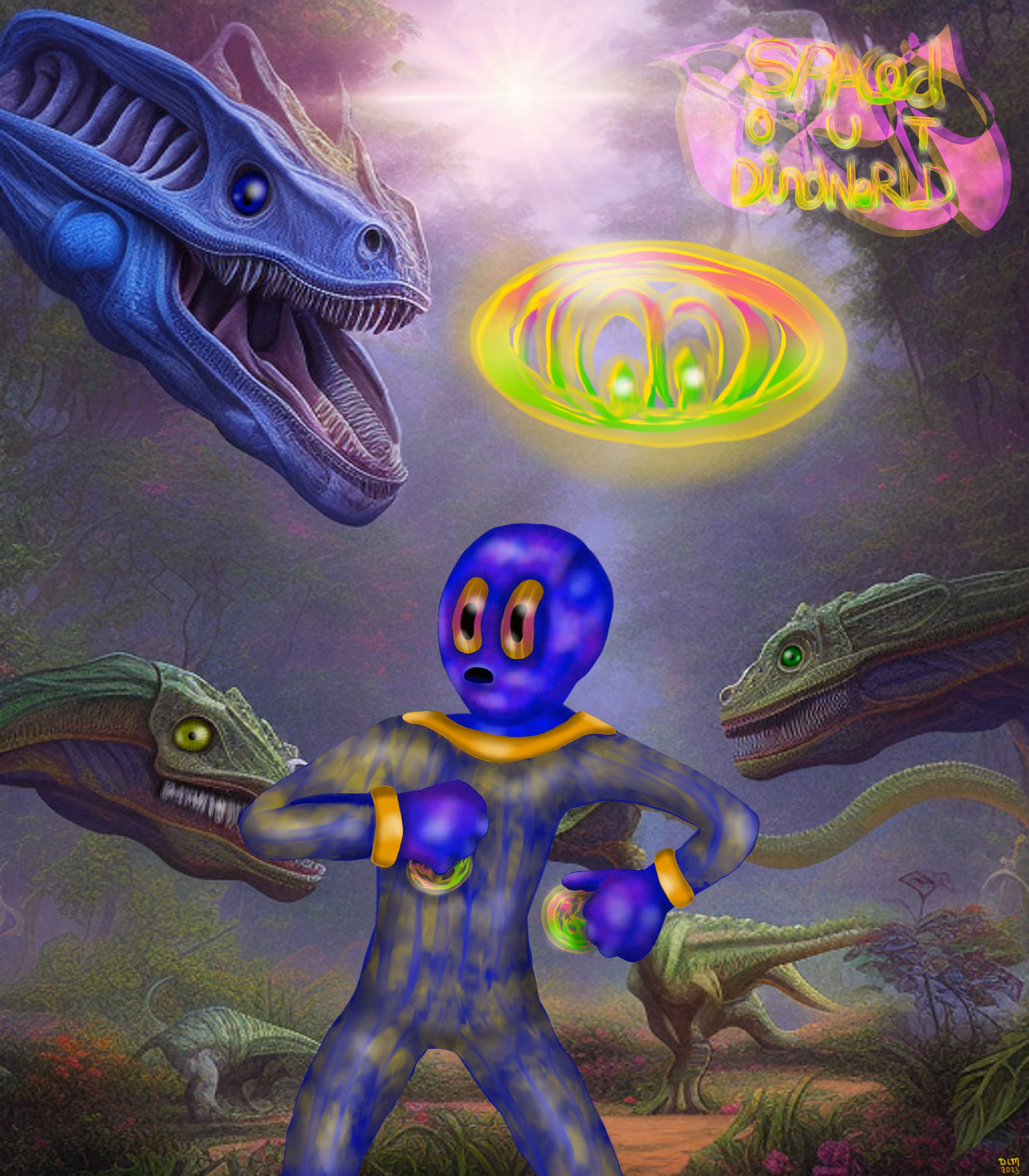 Spaced Out Dinoworld #7