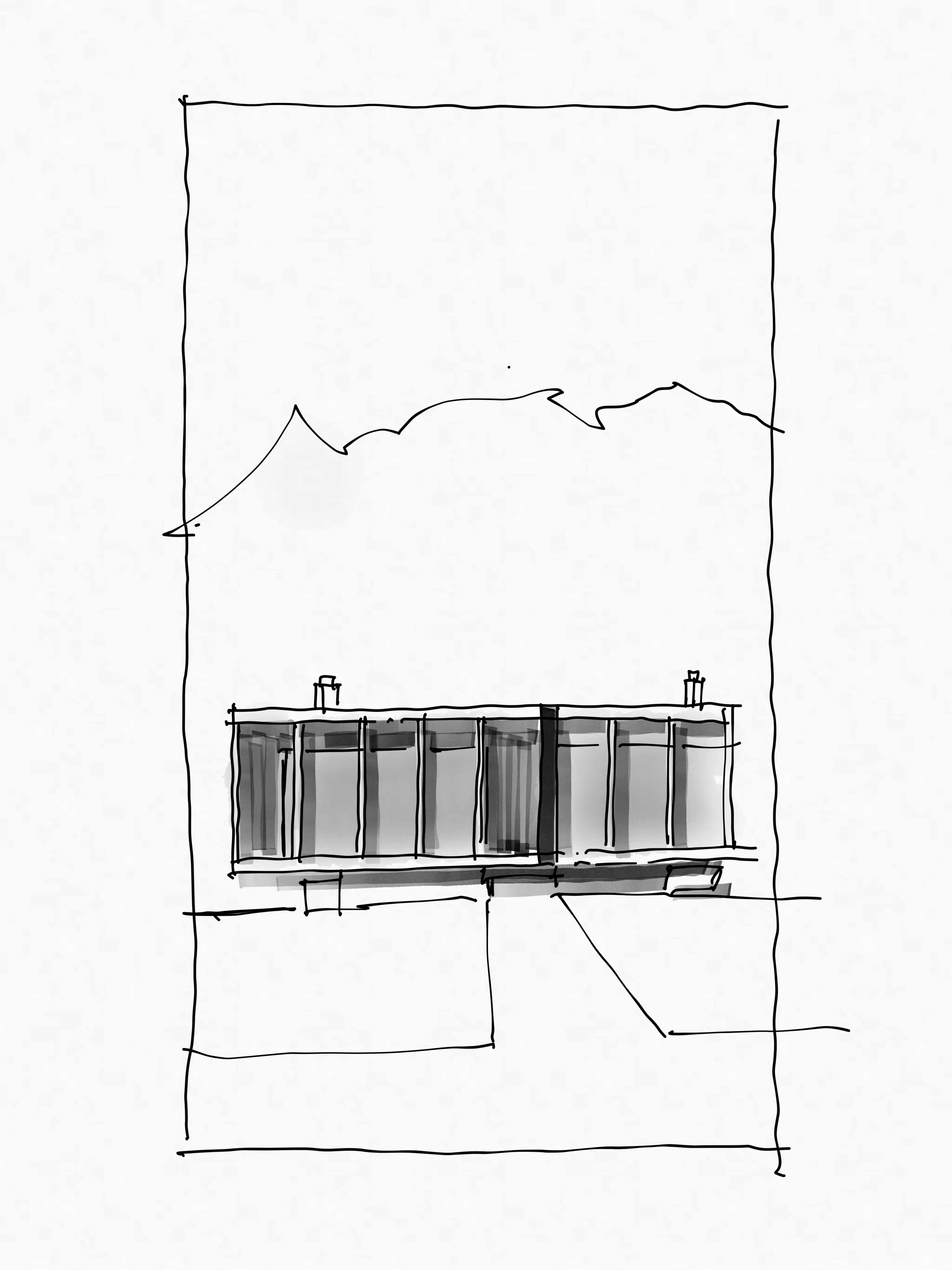 forest house / early sketch