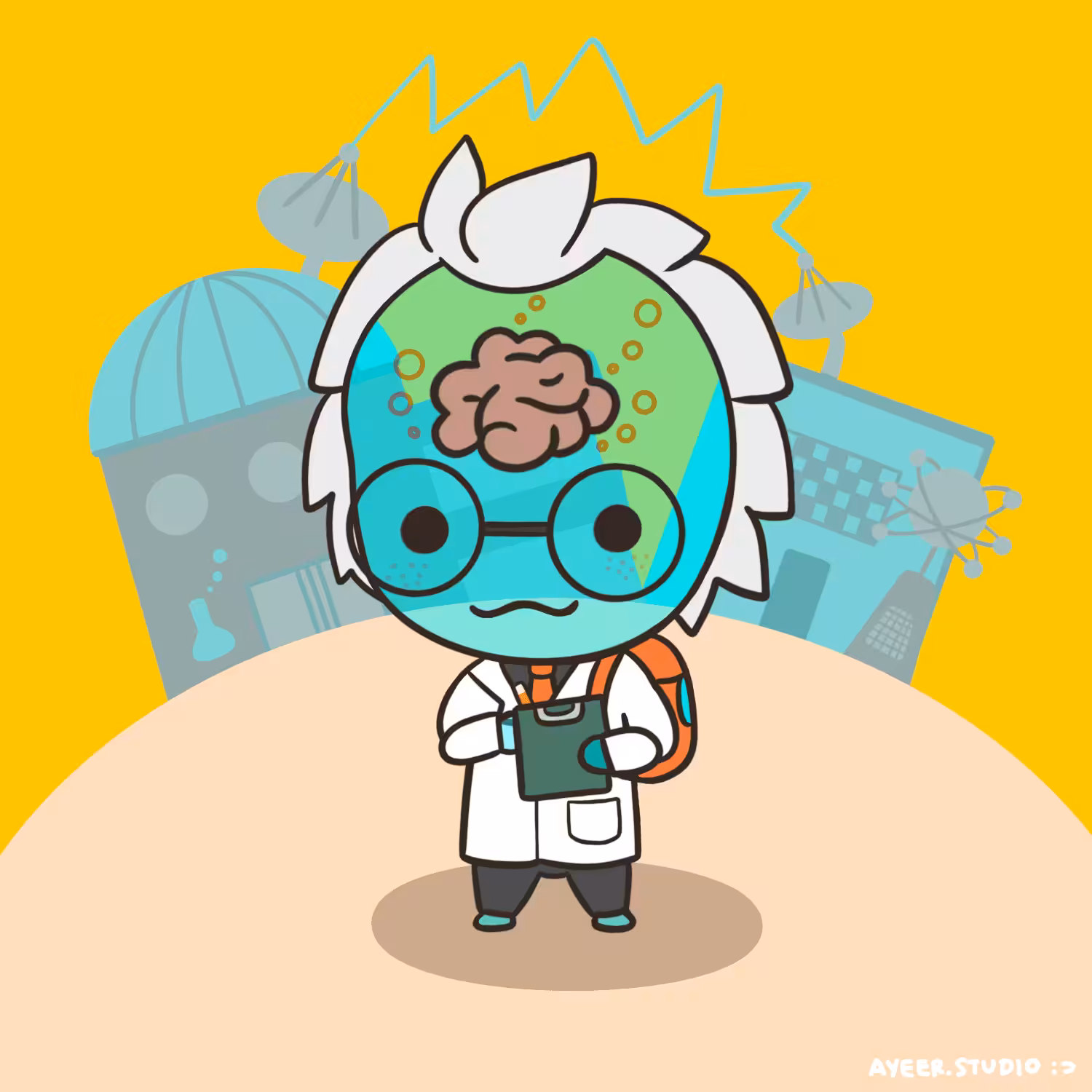 Internship Monster #009 (RARE)