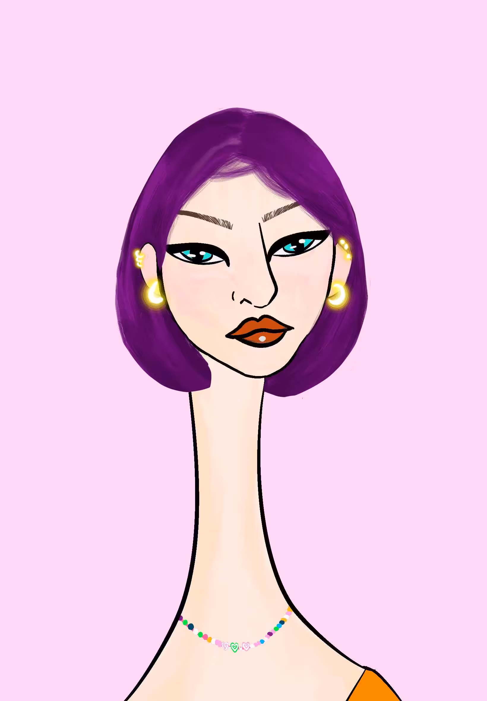 Long Neckie Ladies: Long Neckie Lady #3131