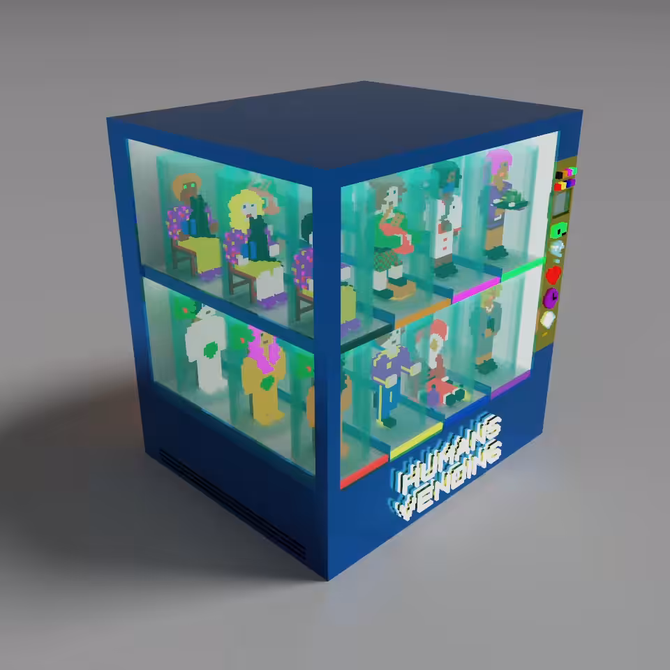 Humans vending H001