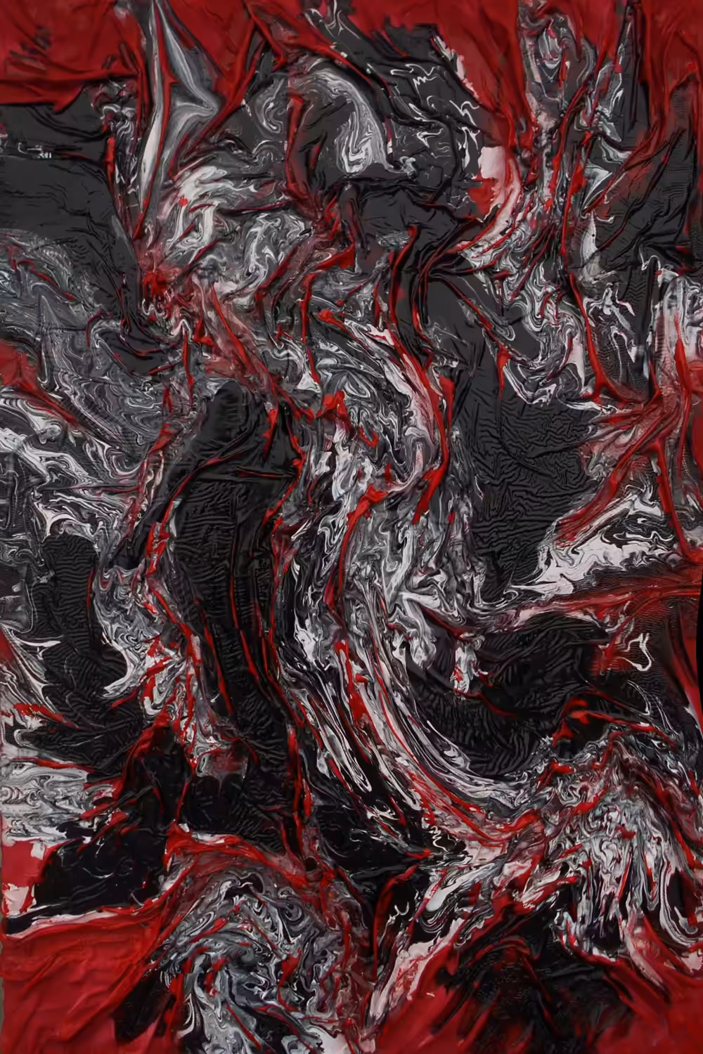 Moving Abstracts: Black, white, and red moving