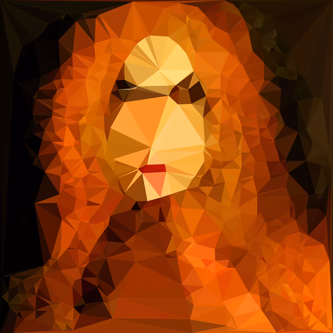 PERMANENT: Triangulated Artbred Head