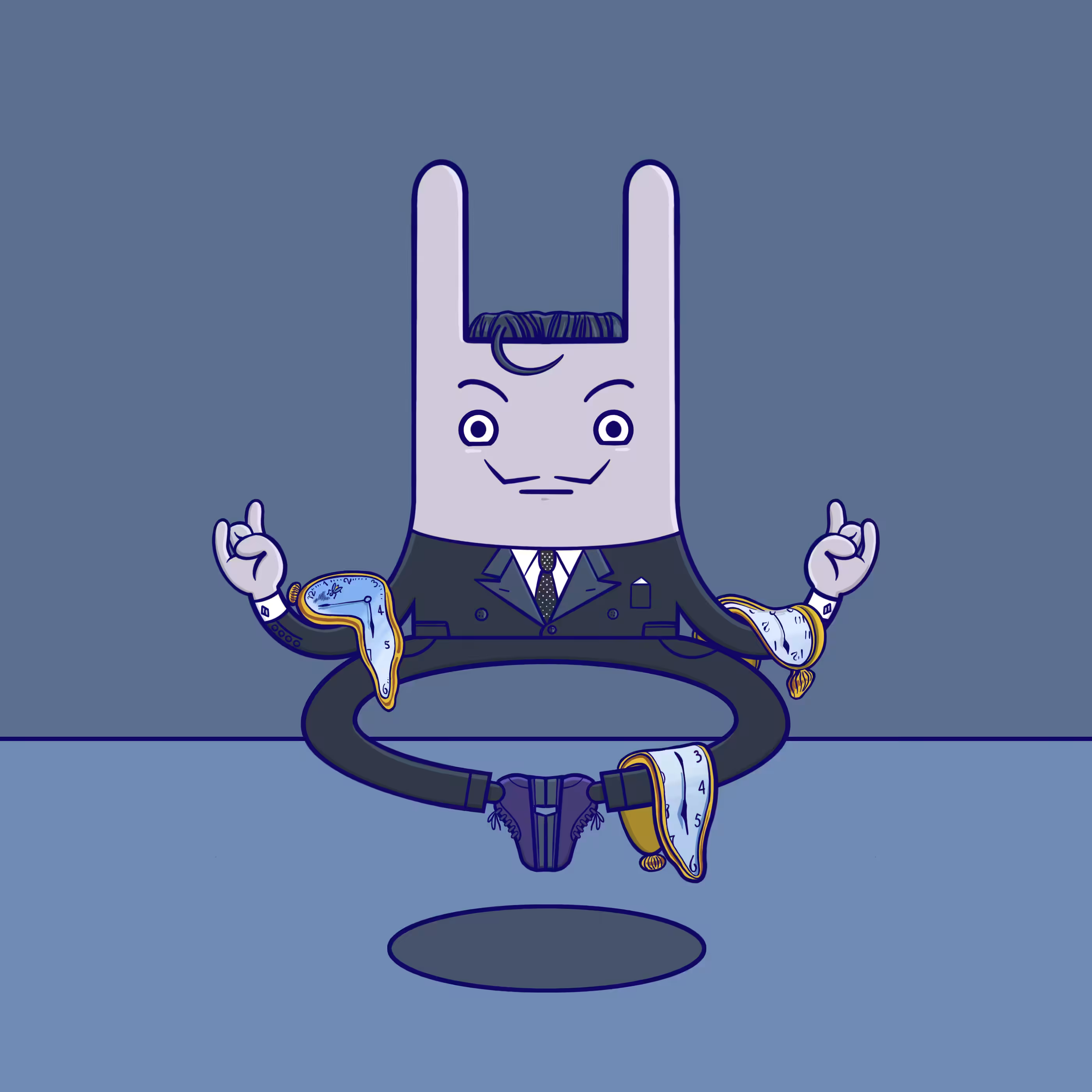 Meditation Rabbit #34