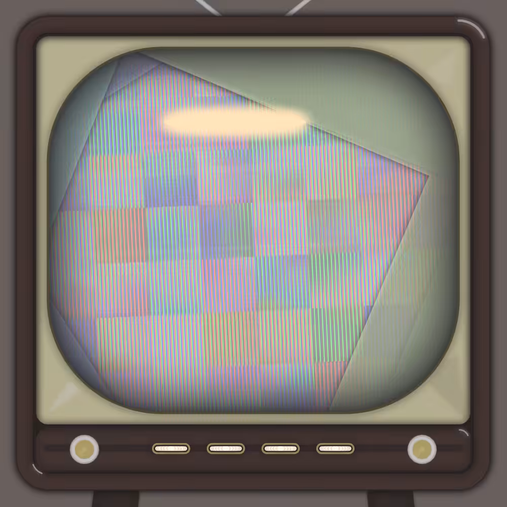 broken TV #5
