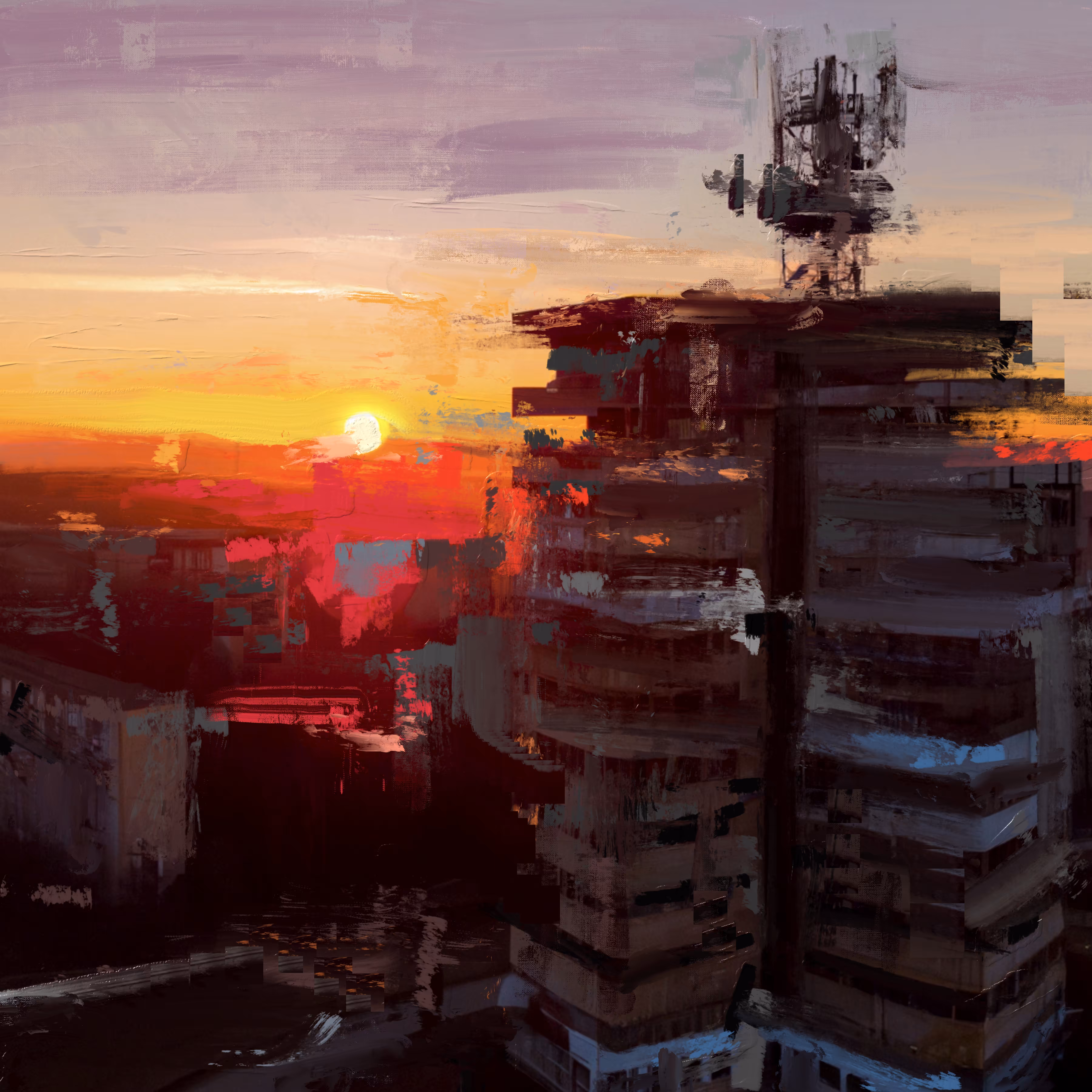 High Rise Sunrise