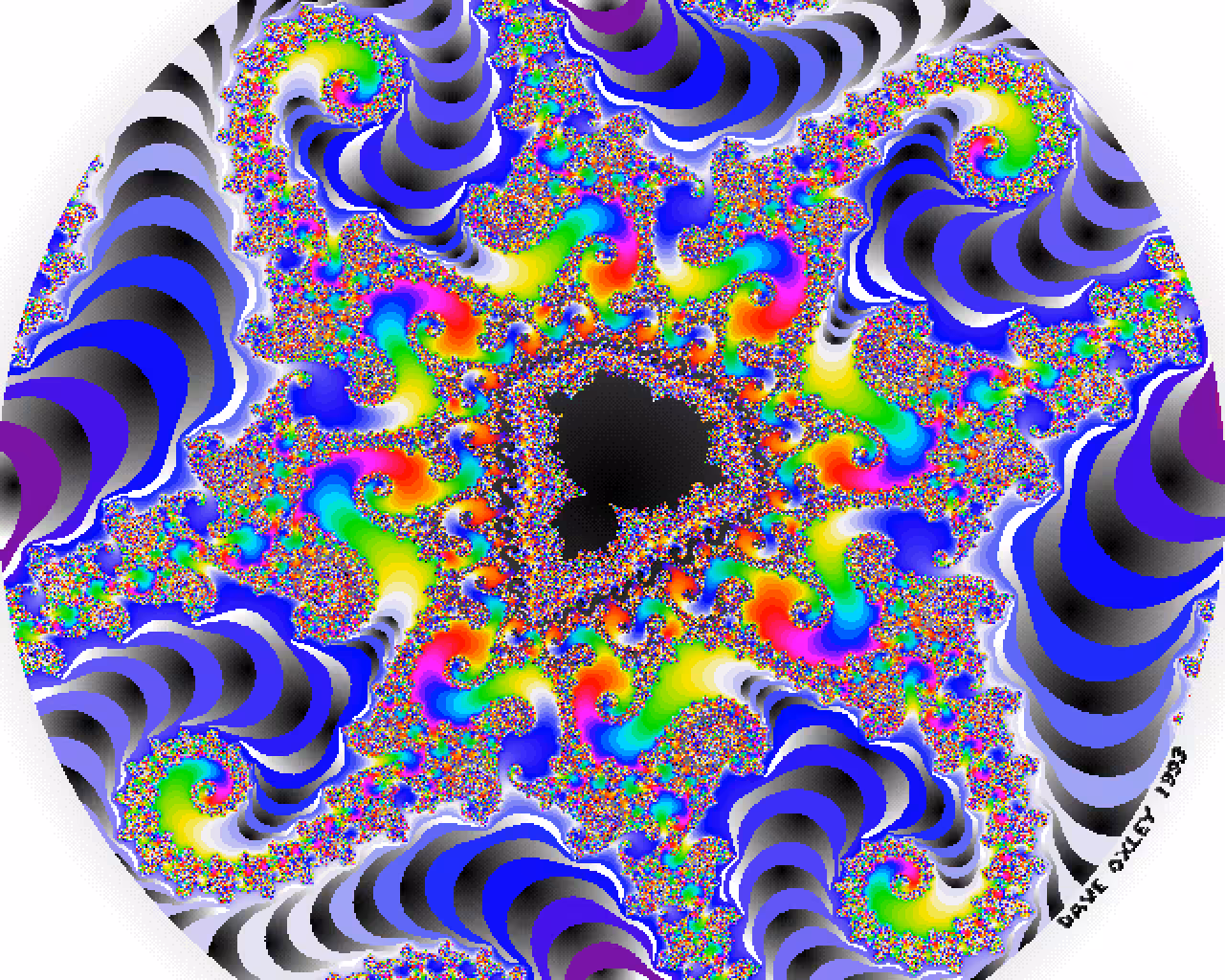 Metal mandelbrot