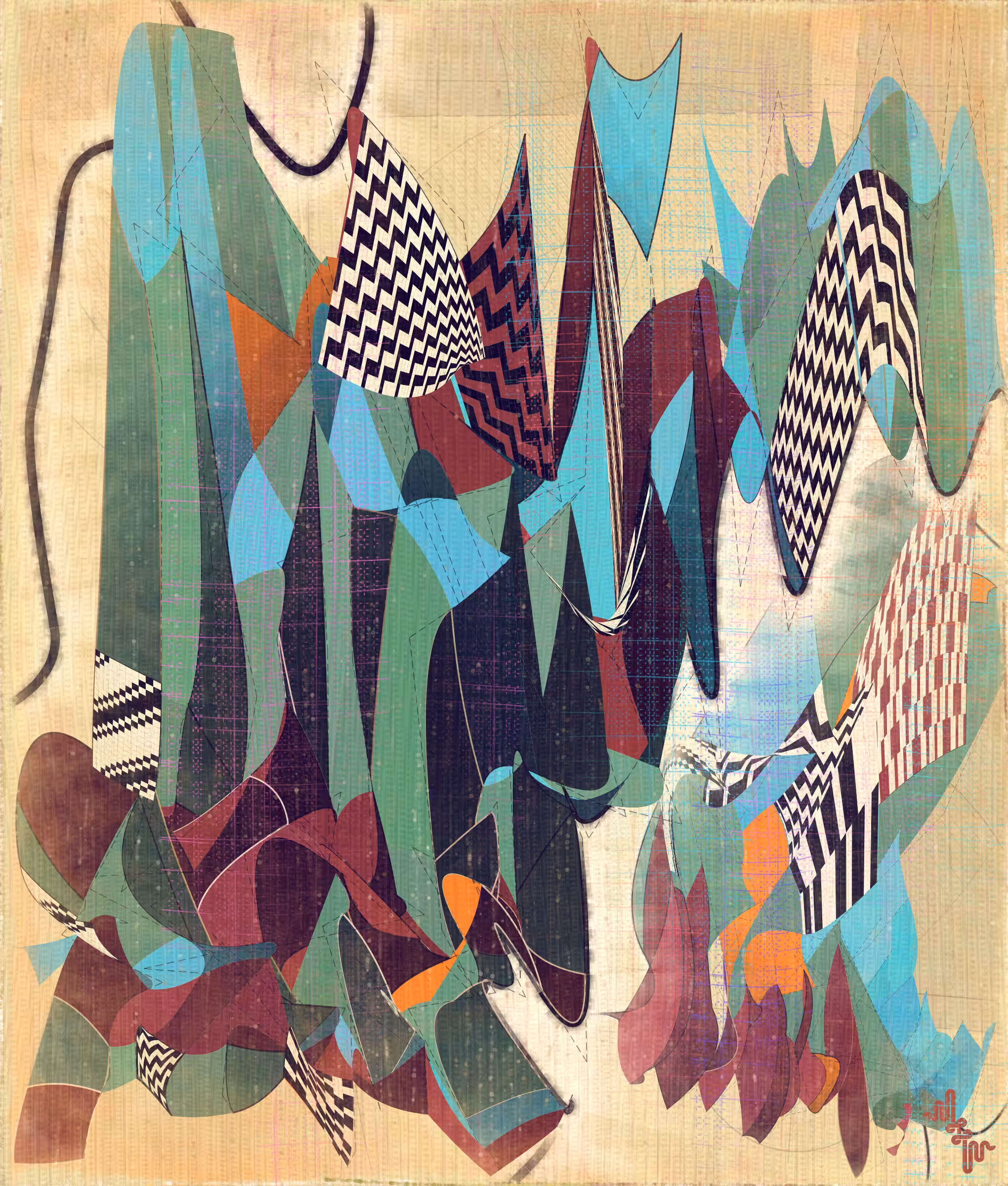Amplitudes of Canvas #56
