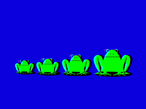 Electric frogs 