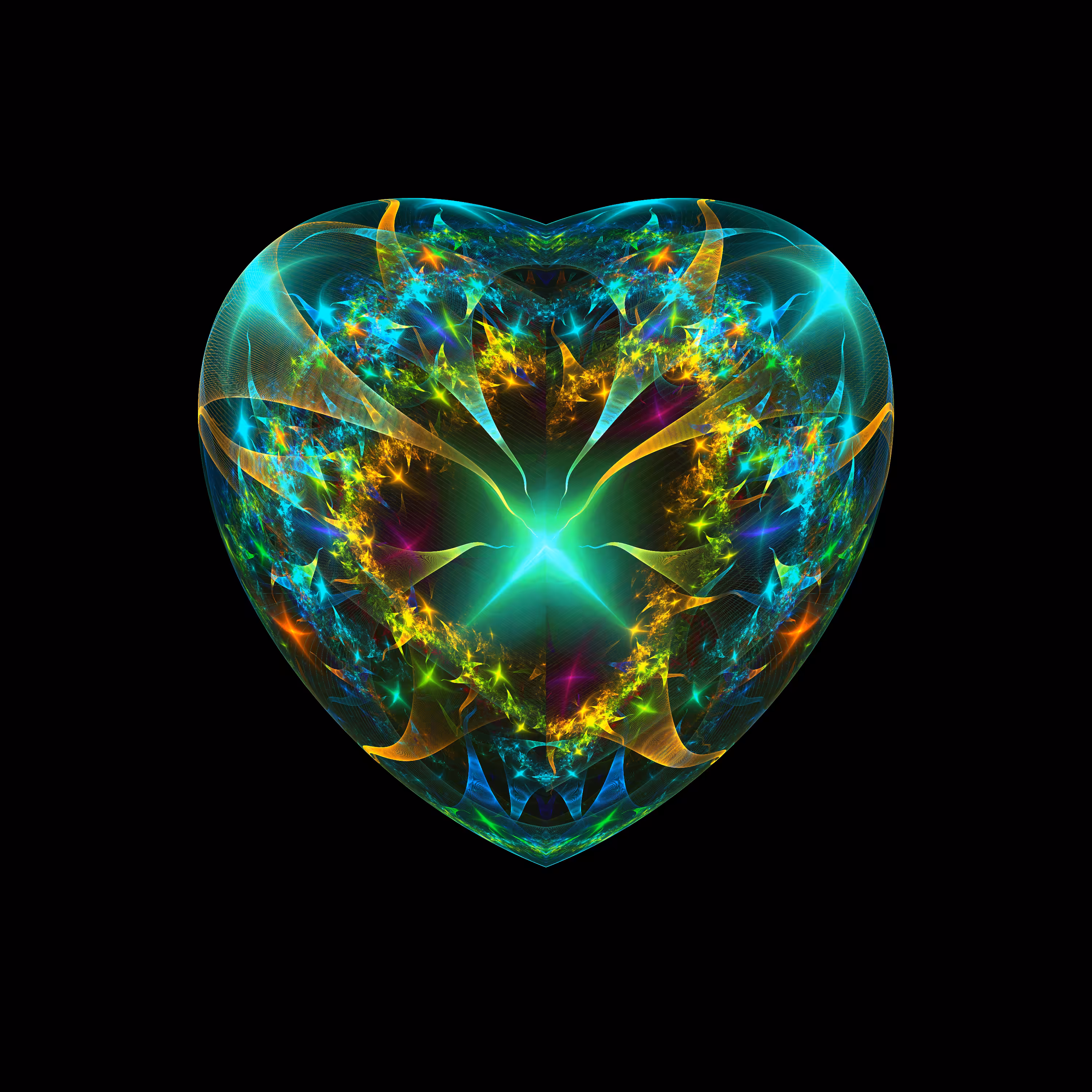 Ether Art - Heart of Gratitude