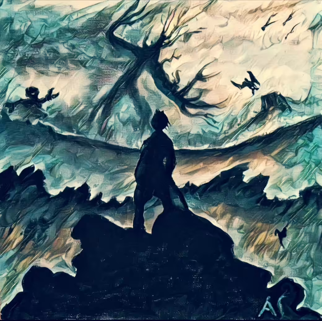 Wanderer above the Sea of Futurism