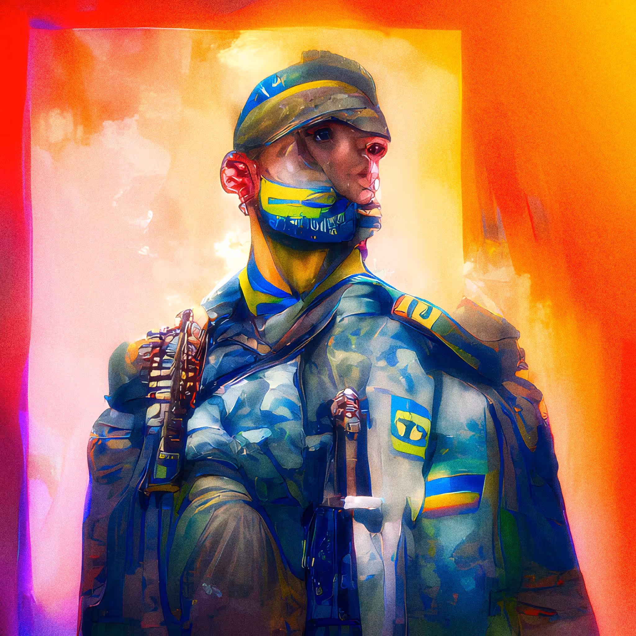 BeGAN #76 - 'Mothers Son - Ukrainian Soldier'