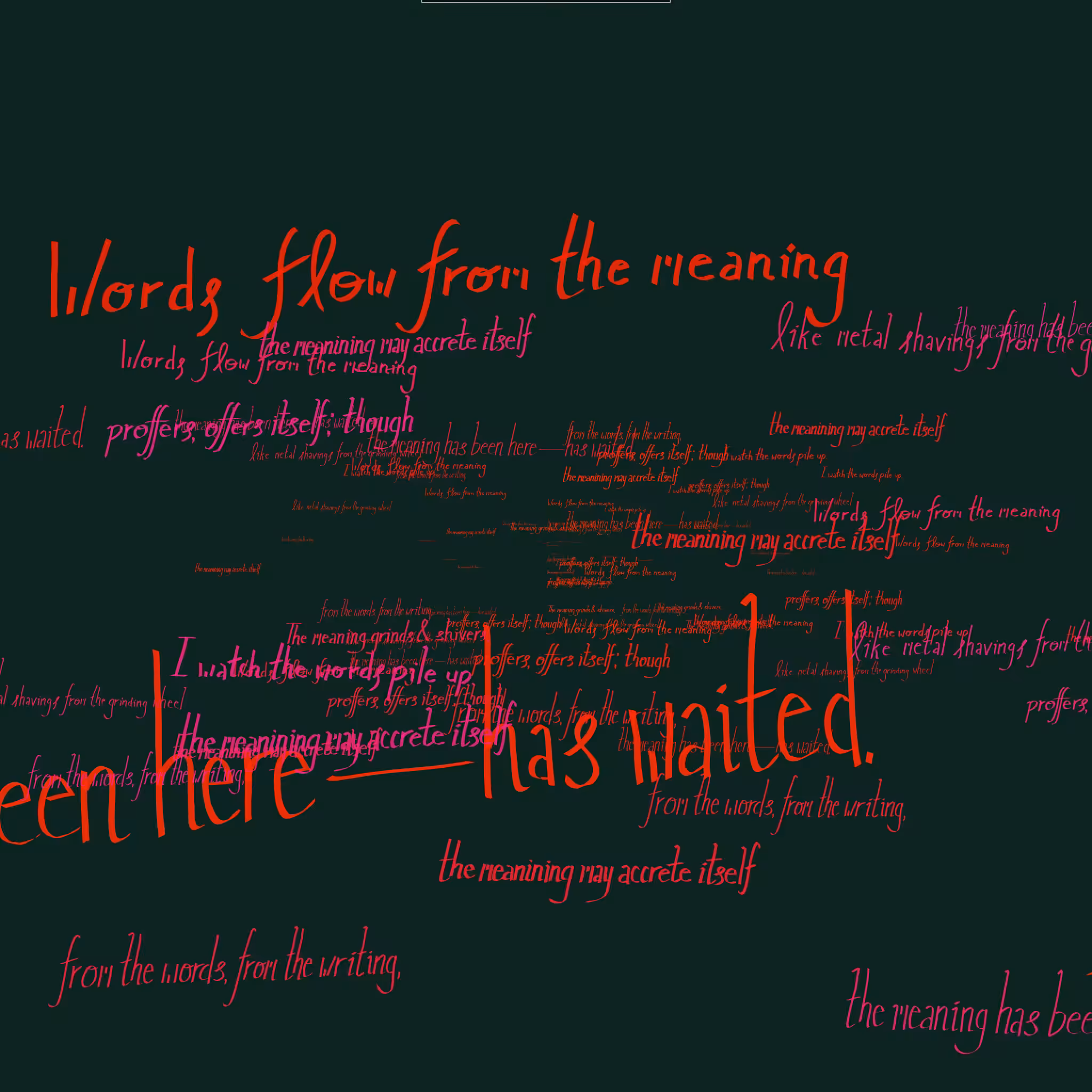 Wordflow #111