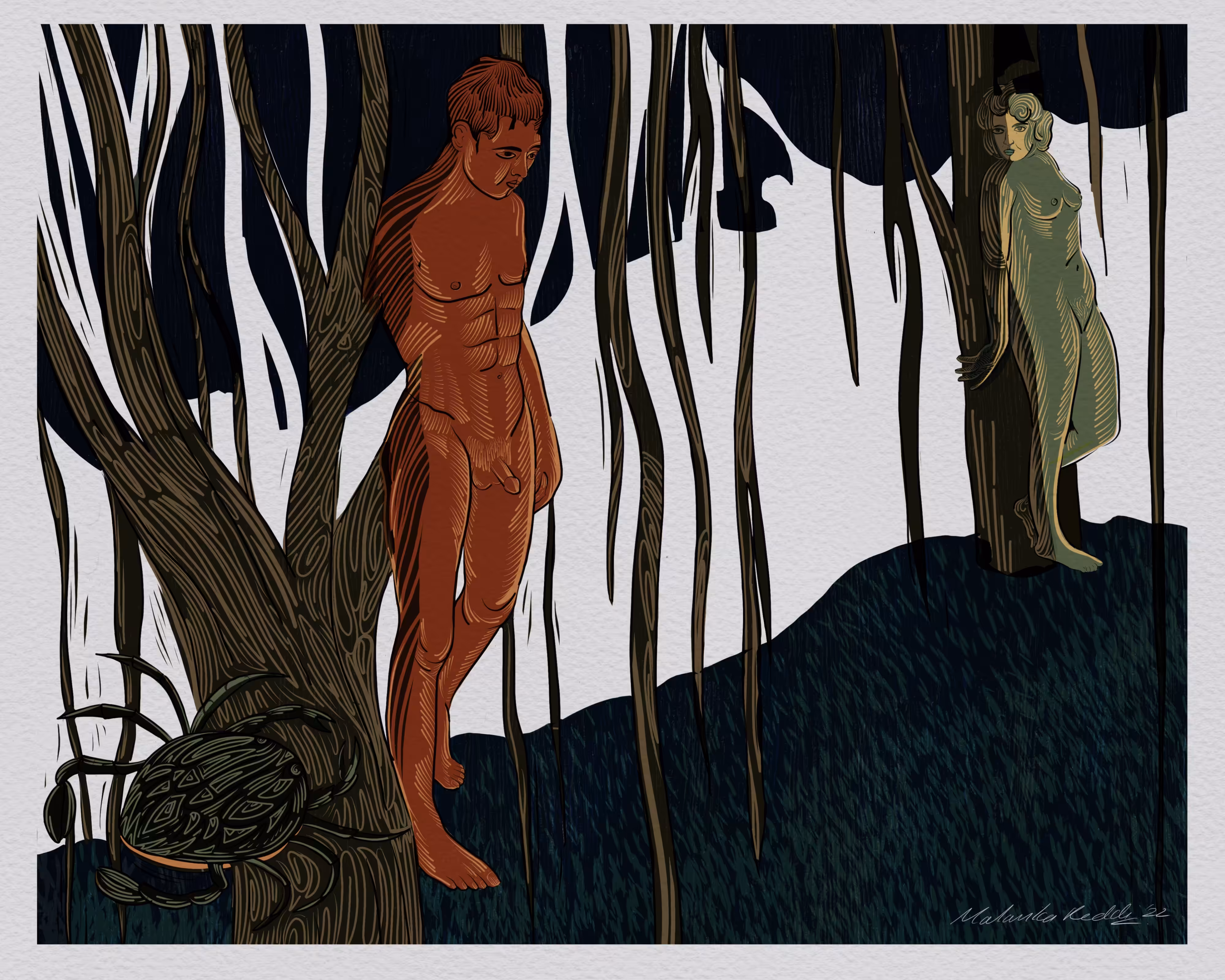 The Fisher-Girl and the Crab