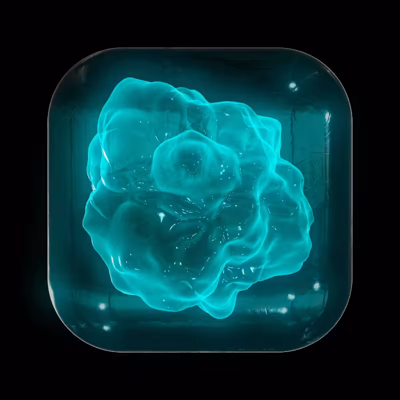 Crypto Orb (dark blue)