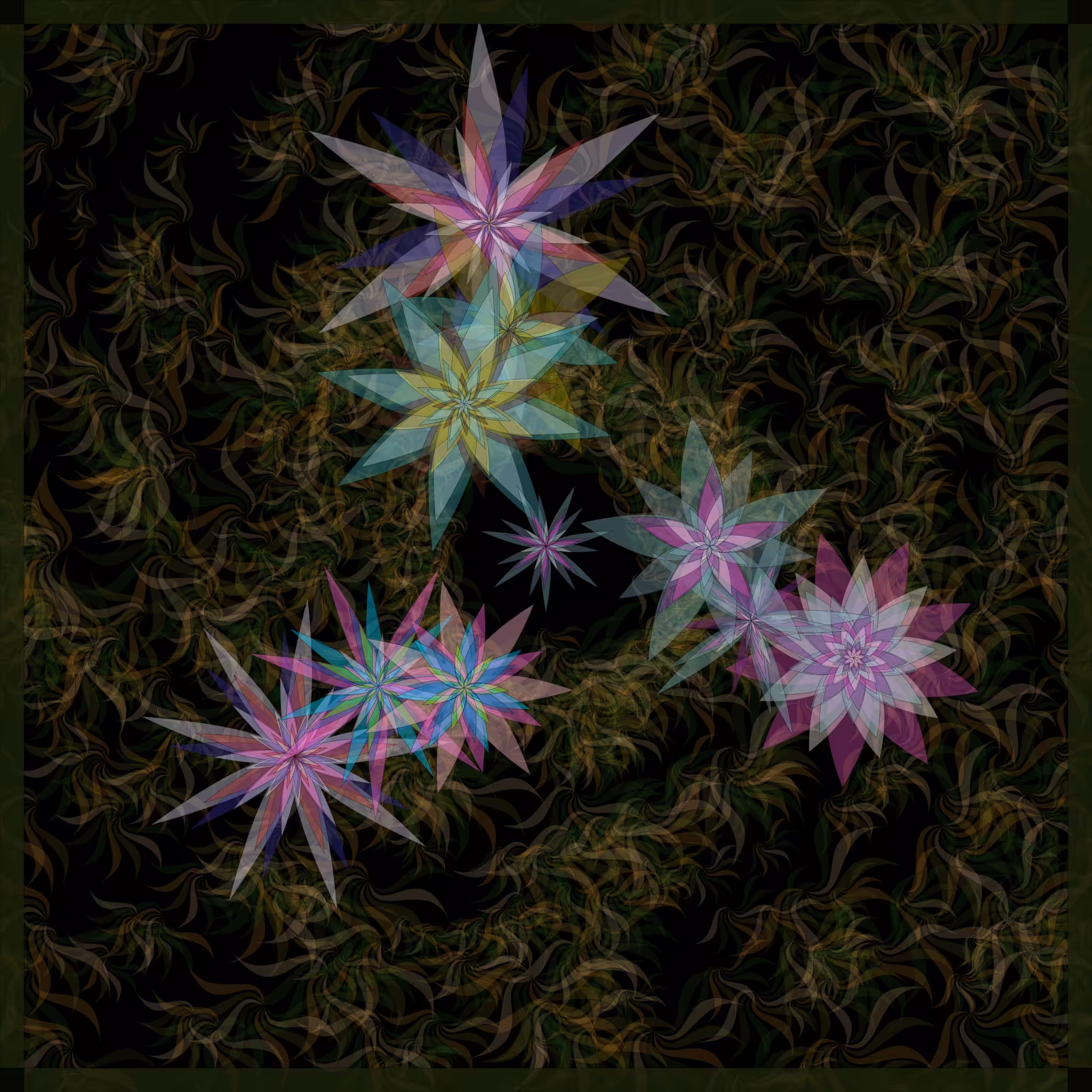 Bezier Garden #106
