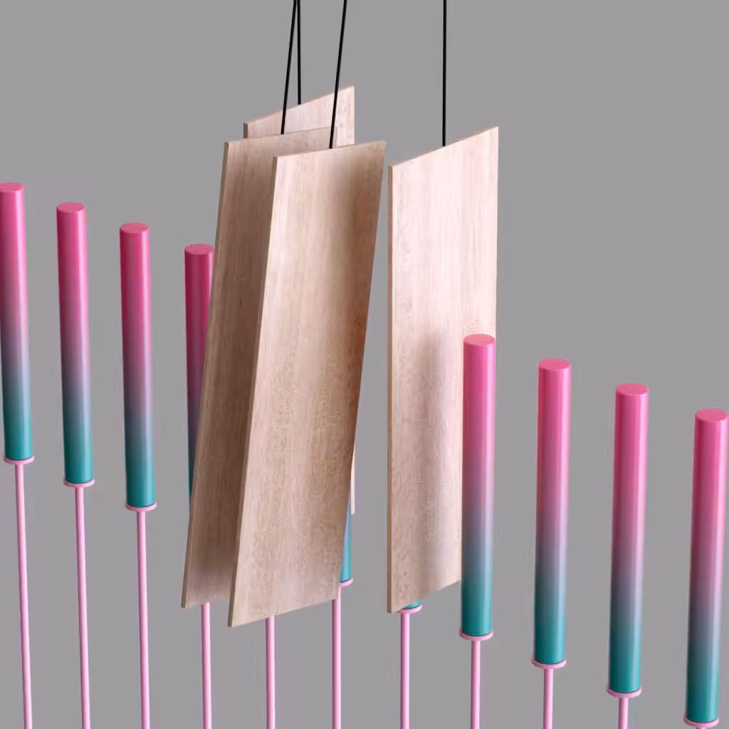 Swinging board
