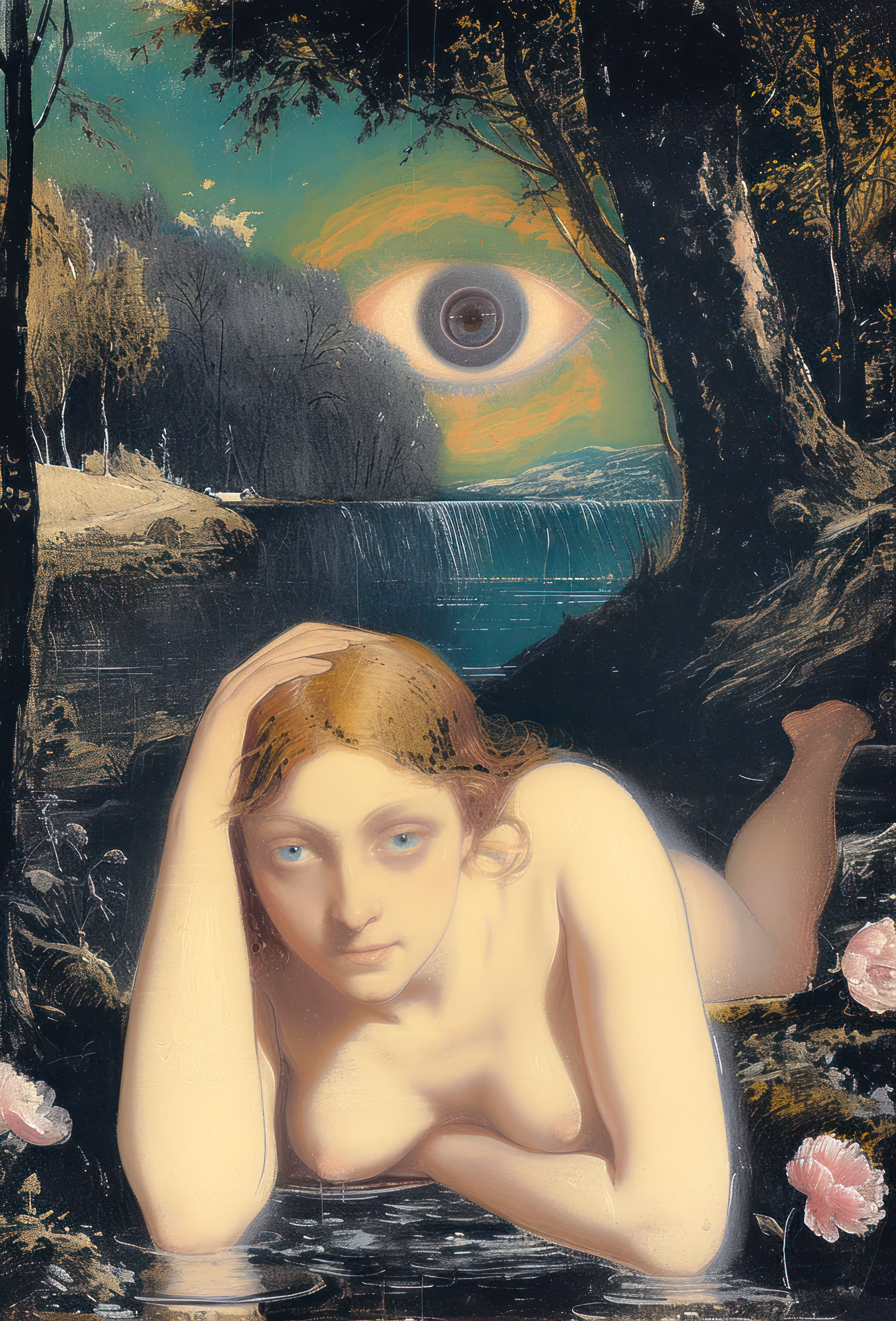 Contemplation Under the Cosmic Eye