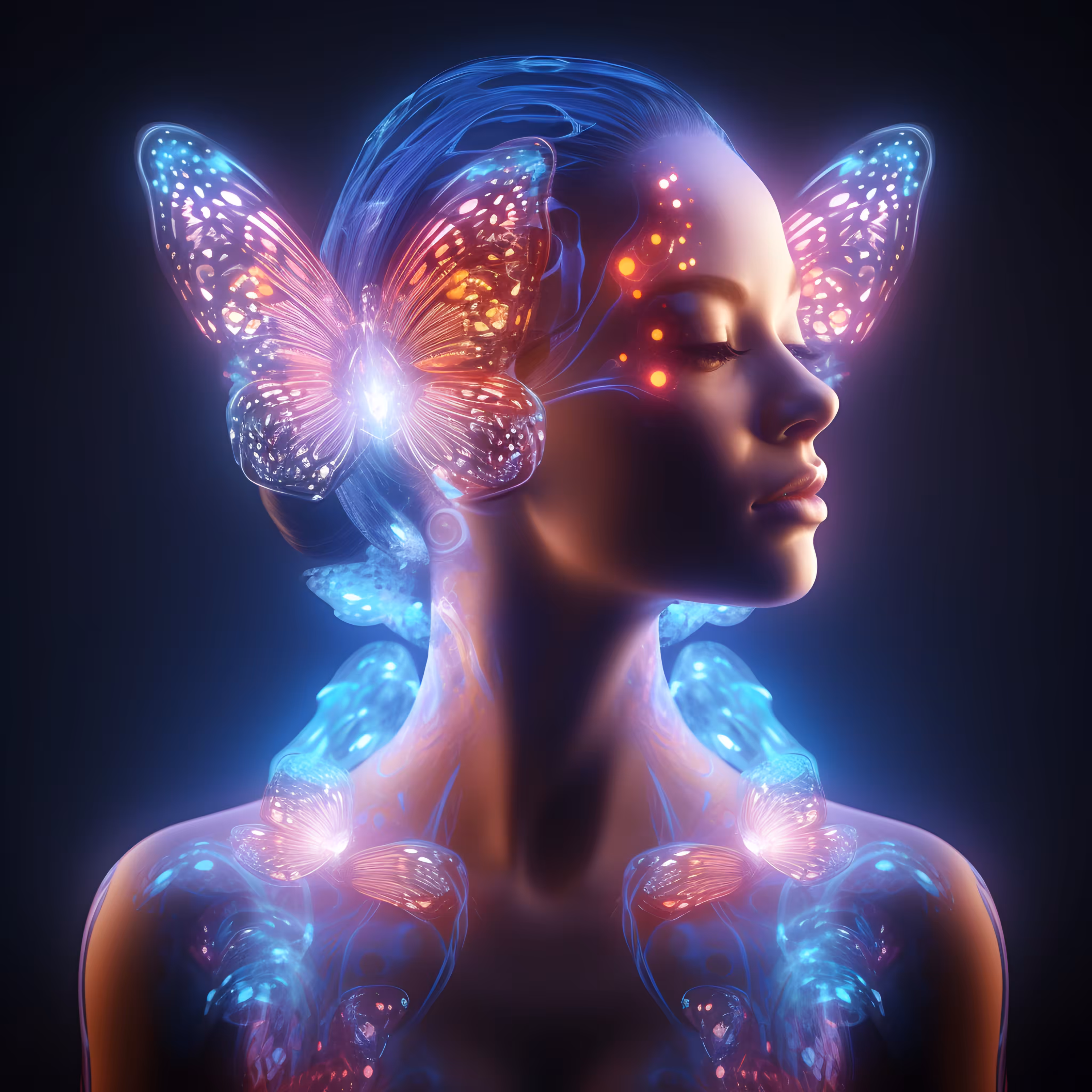 Glowing Metamorphosis 
