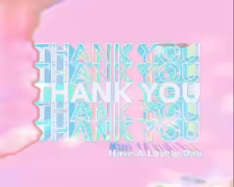 ♽THANK YOU♼