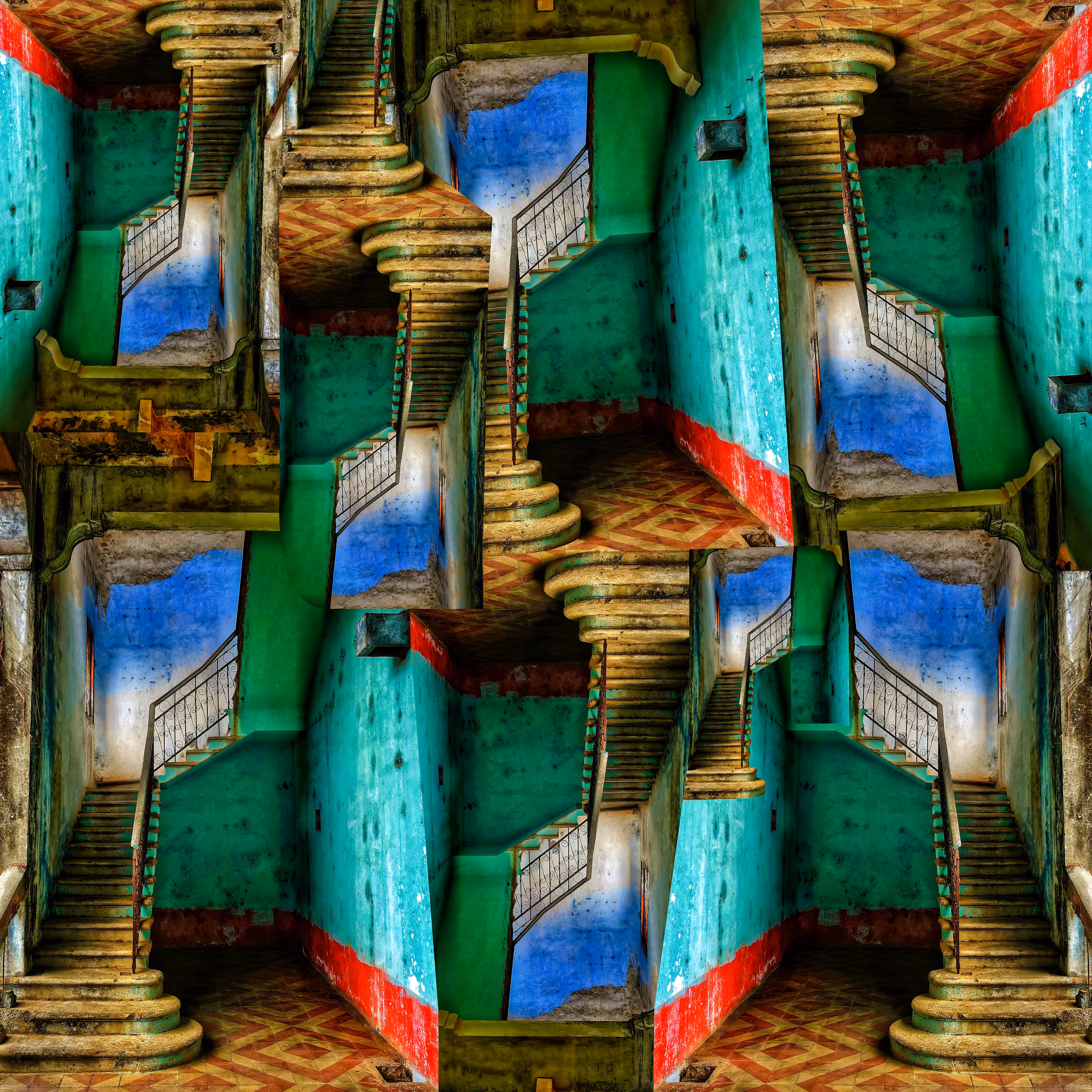 rgb stairs