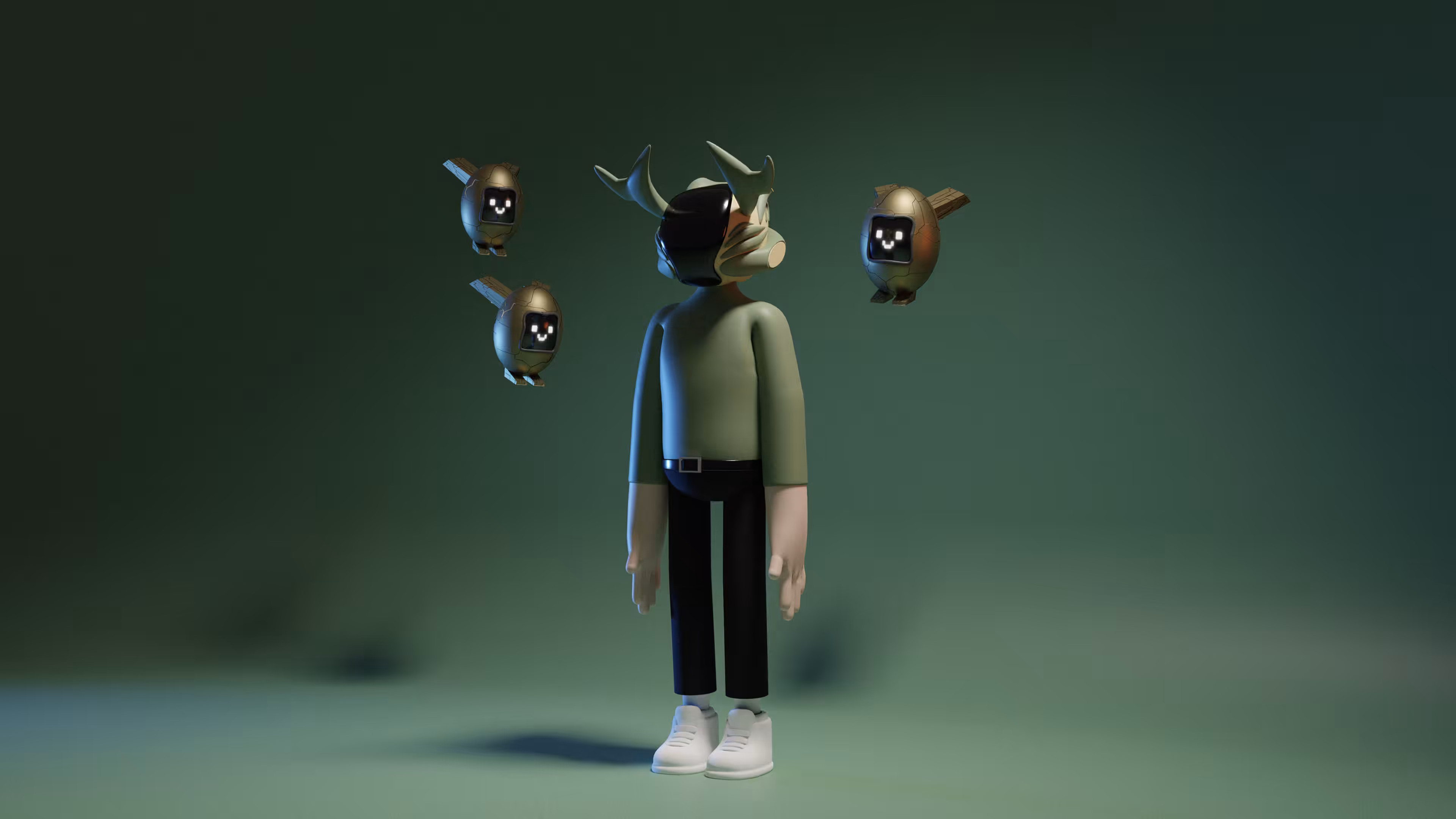 the antlers