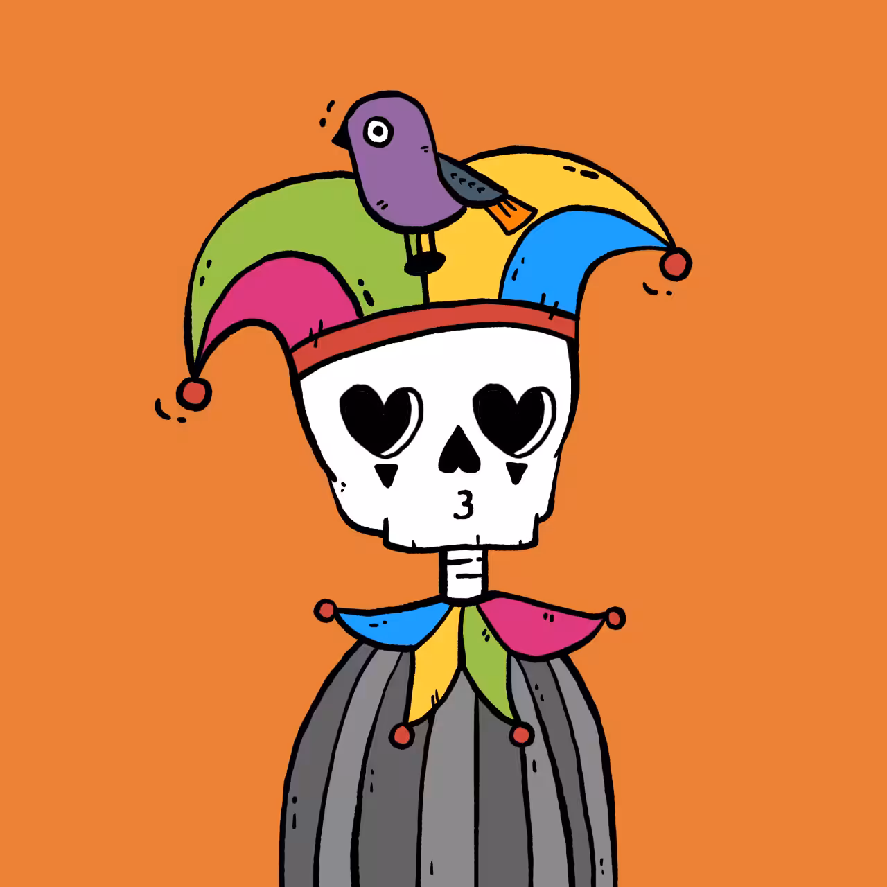 Skeledude: #131 Juggling dude
