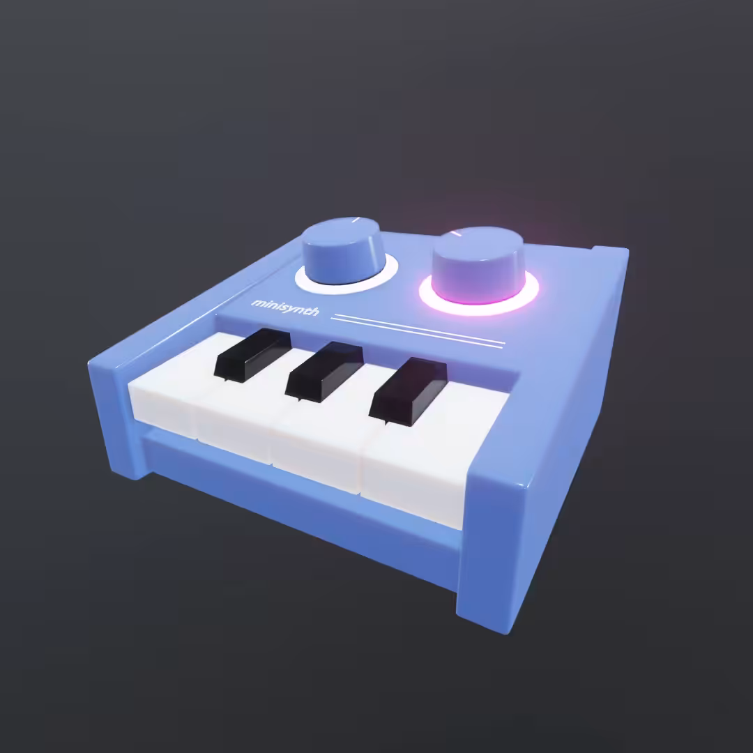 blue synth