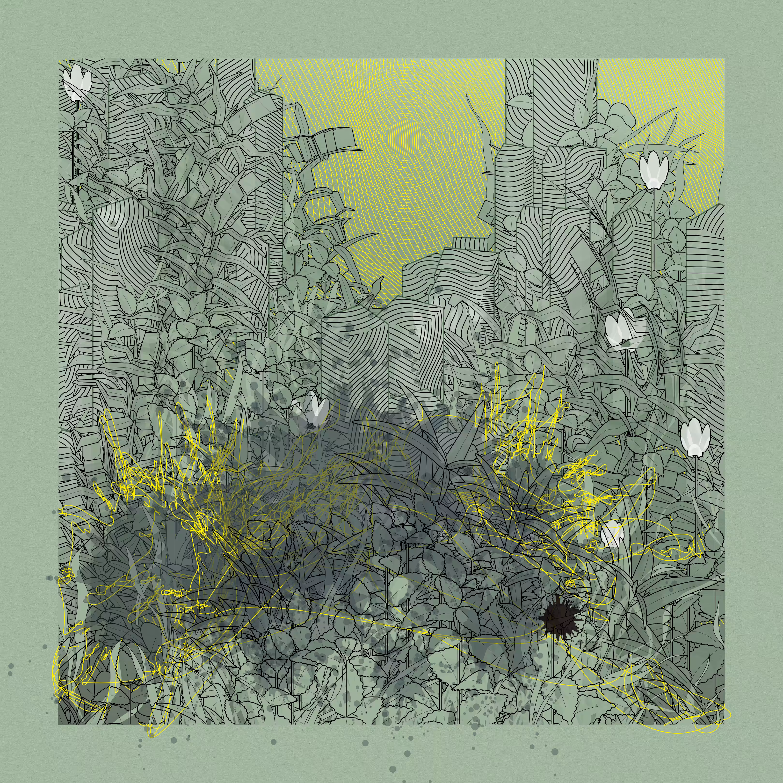 Landscape with Carbon Capture #10042