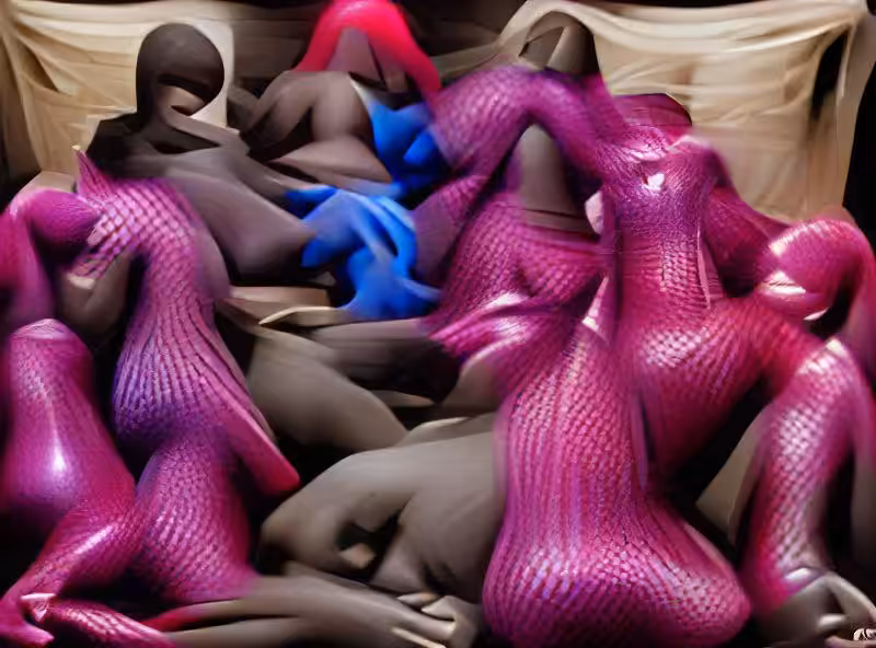 zentai orgy