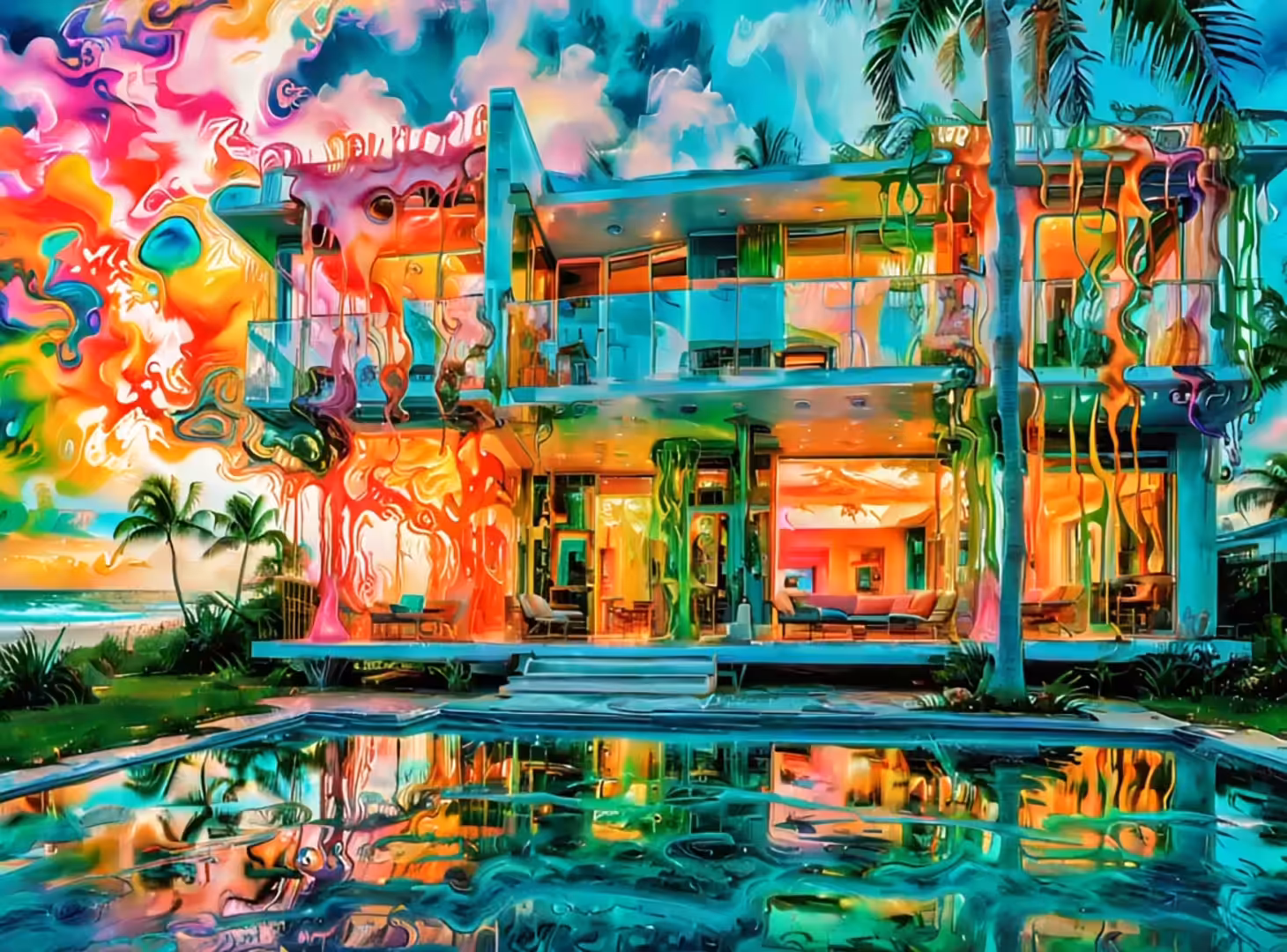 Neon Dreamscapes