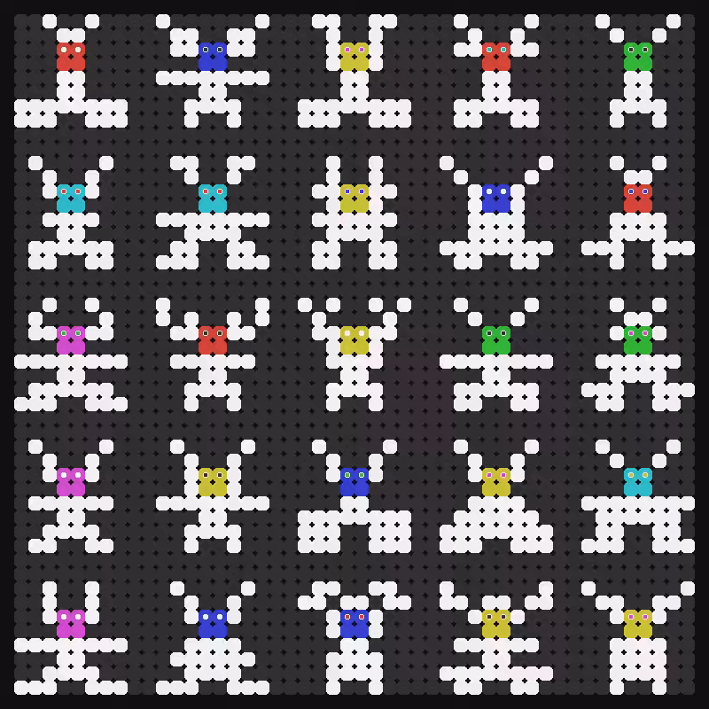 8x8 Pixel Creatures #31