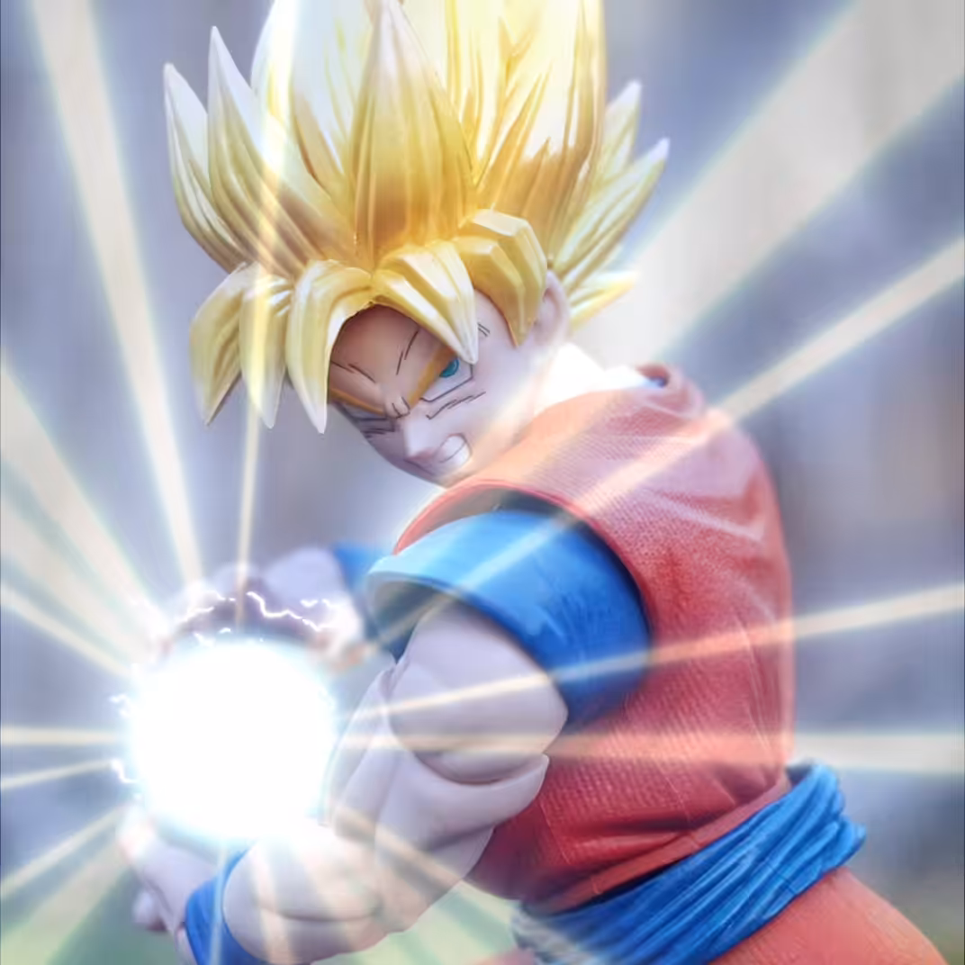 Goku Kamehameha Animation 