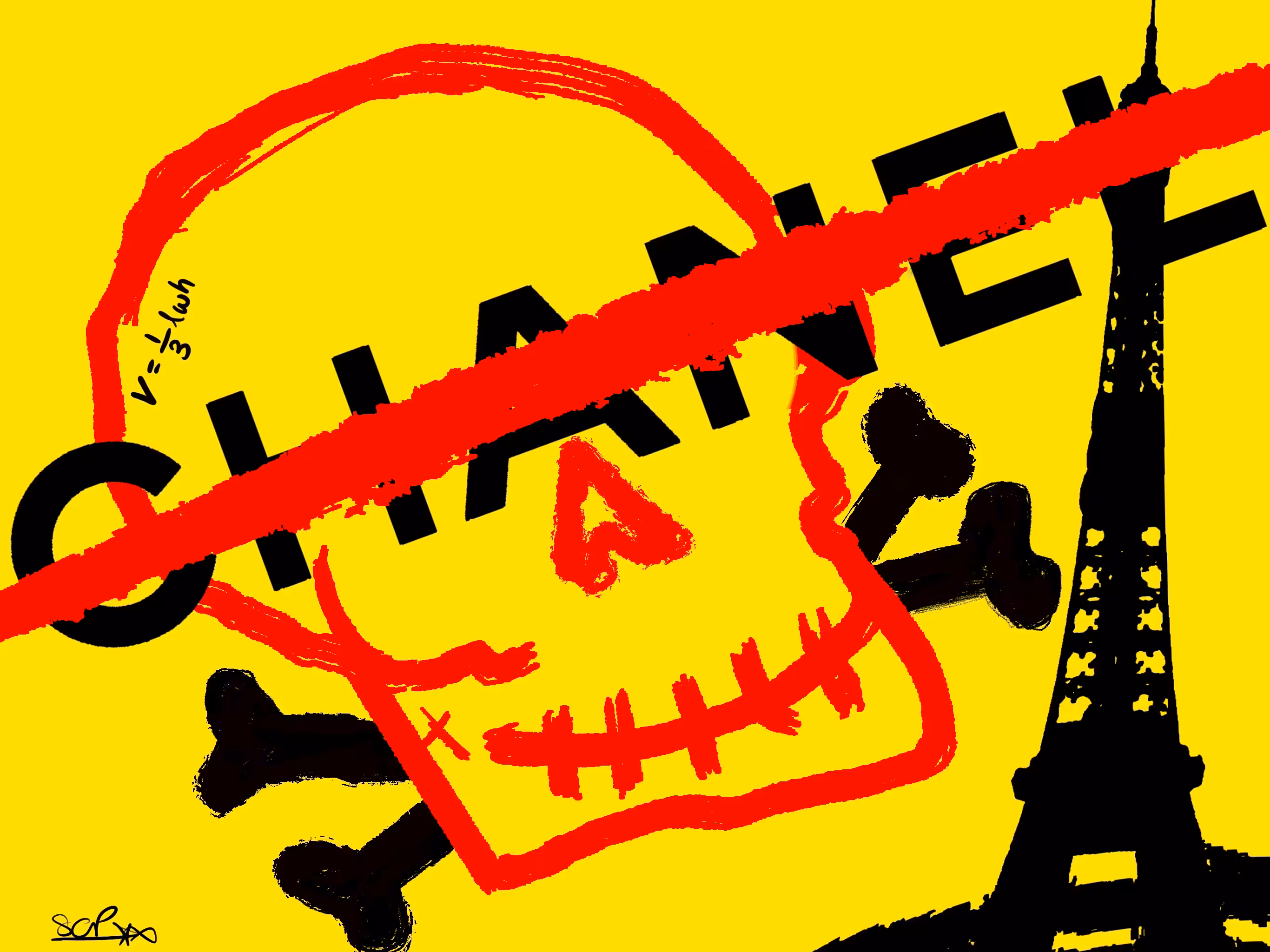 Crazy Skulls: "Area of a Pyramid" SCP XX - Crazy Skull ArtWork