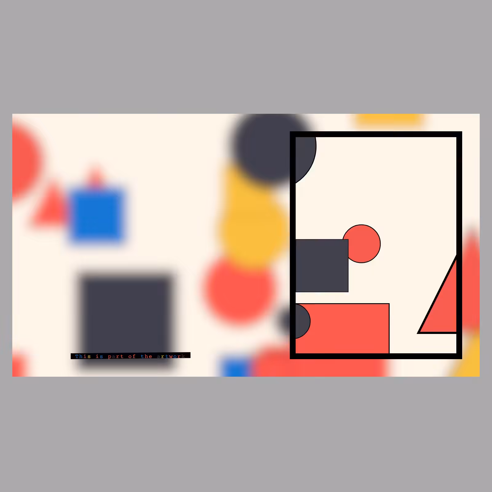This is part of the artwork #30
