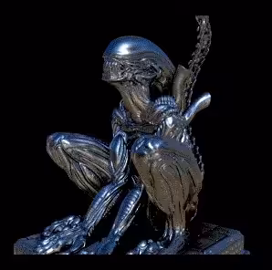 Metallic Xenomorph .Glb AR
