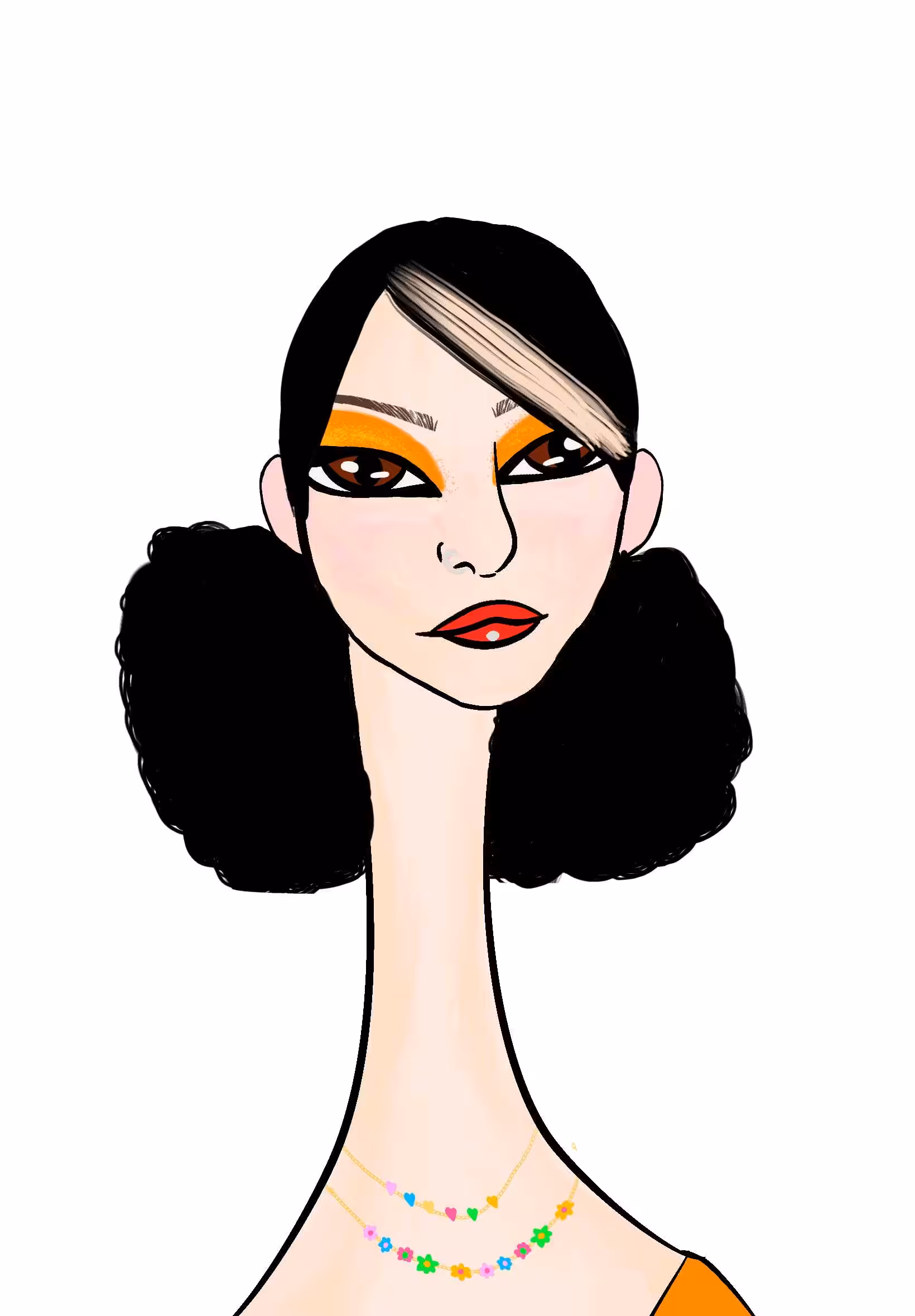 Long Neckie Ladies: Long Neckie Lady #2940