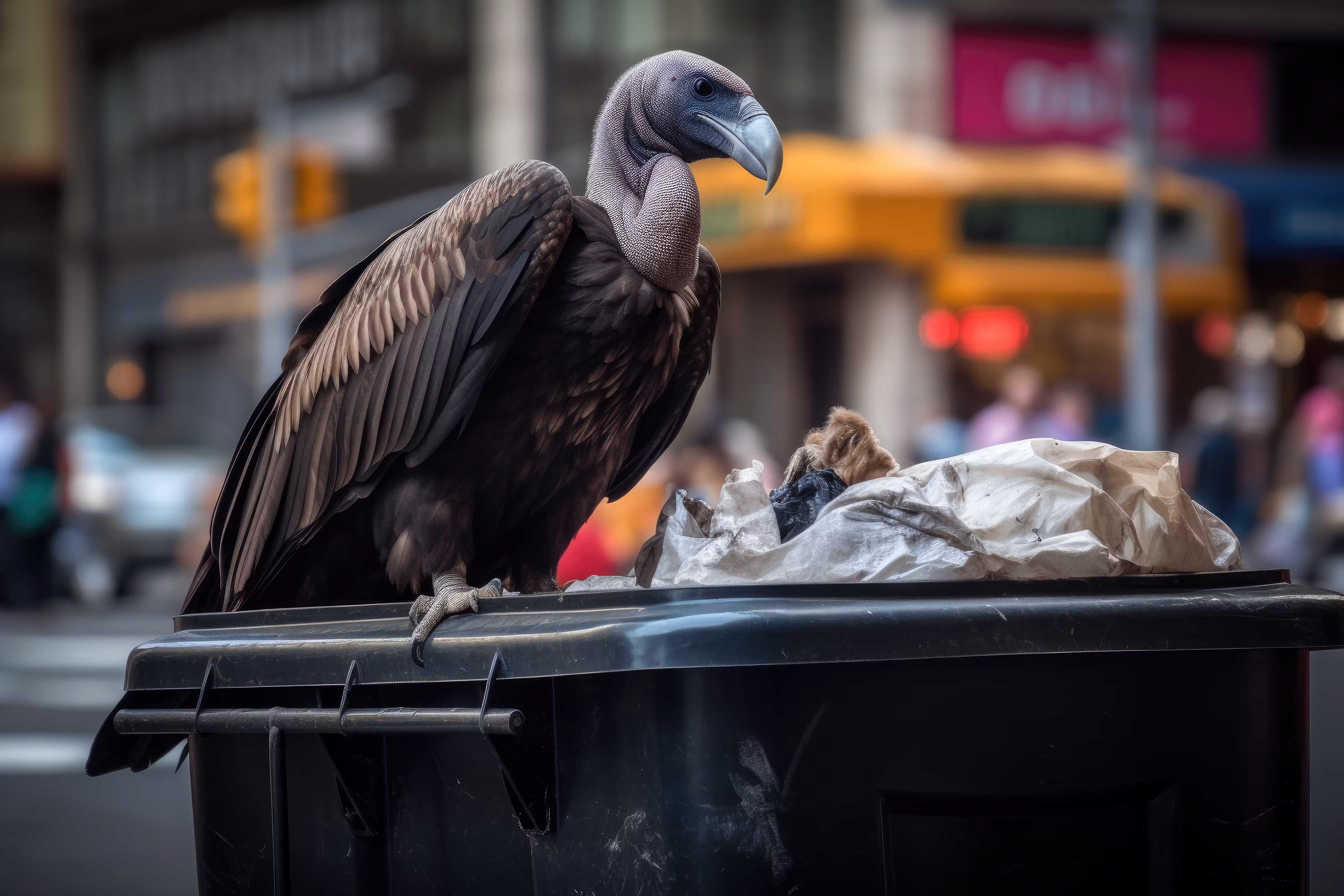 Unusual Sightings: Scavenging Soprano