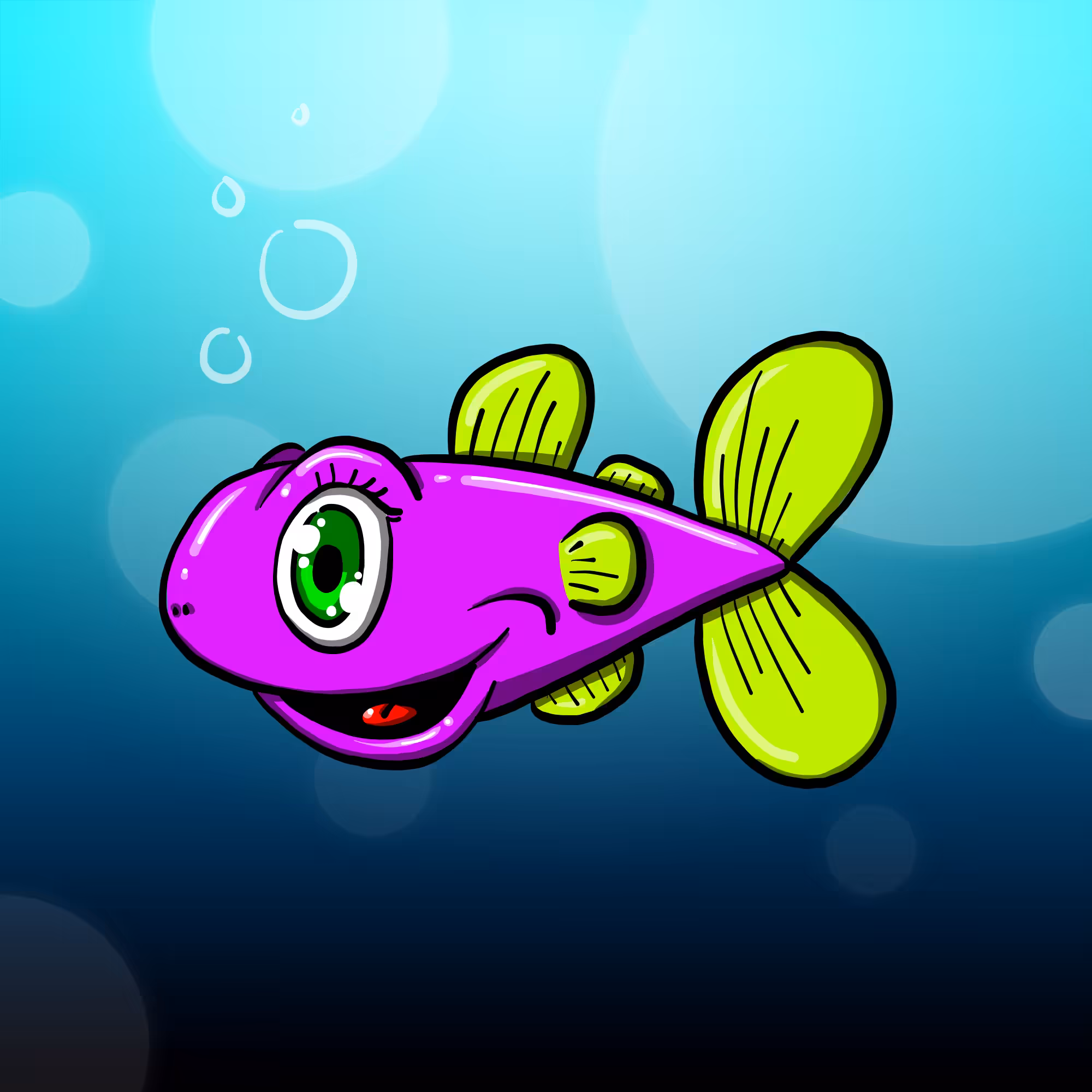 Neon Fish #6/50